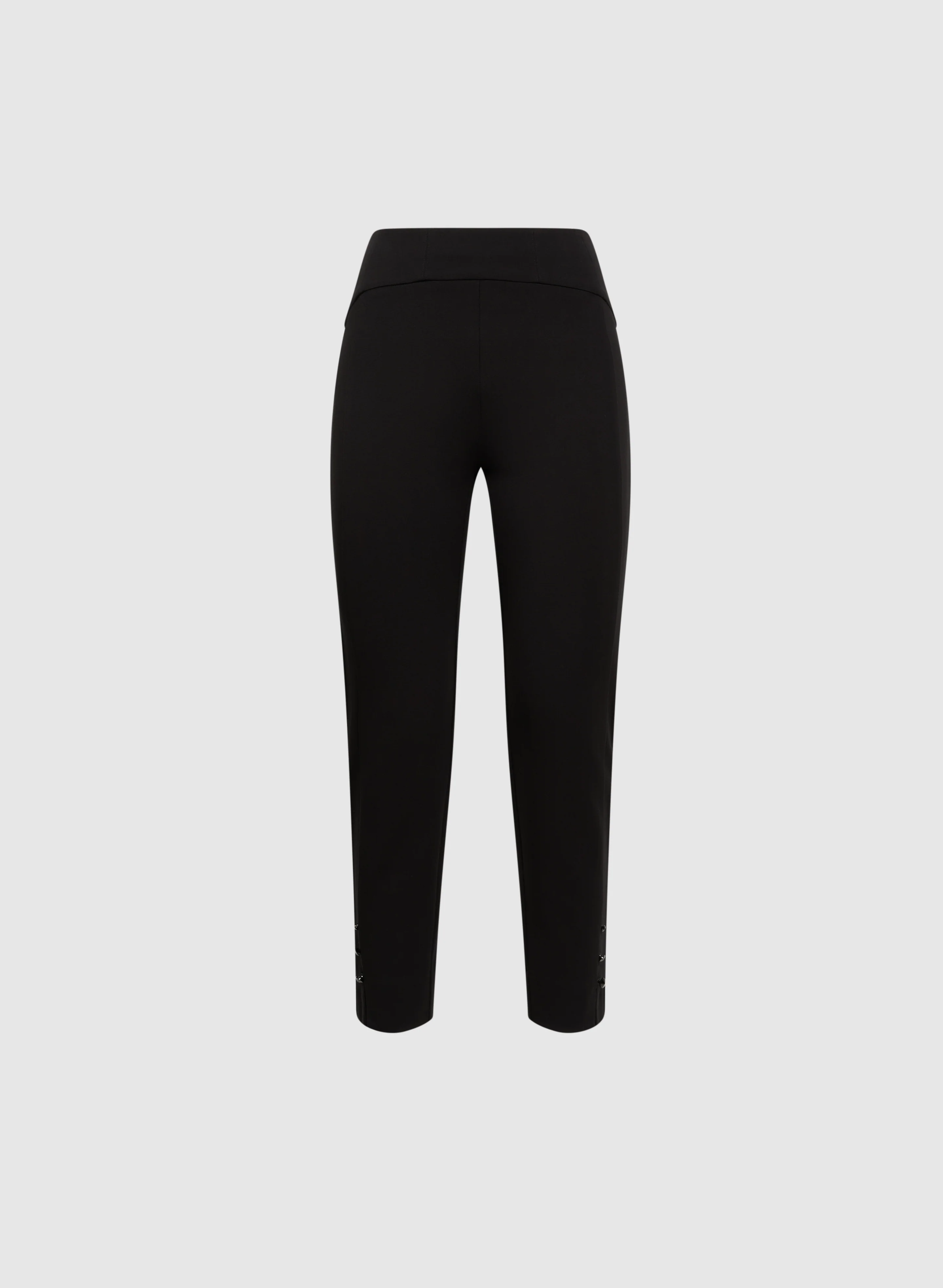Sofia Studded Hem Slim-Leg Pants - Short - Image 6