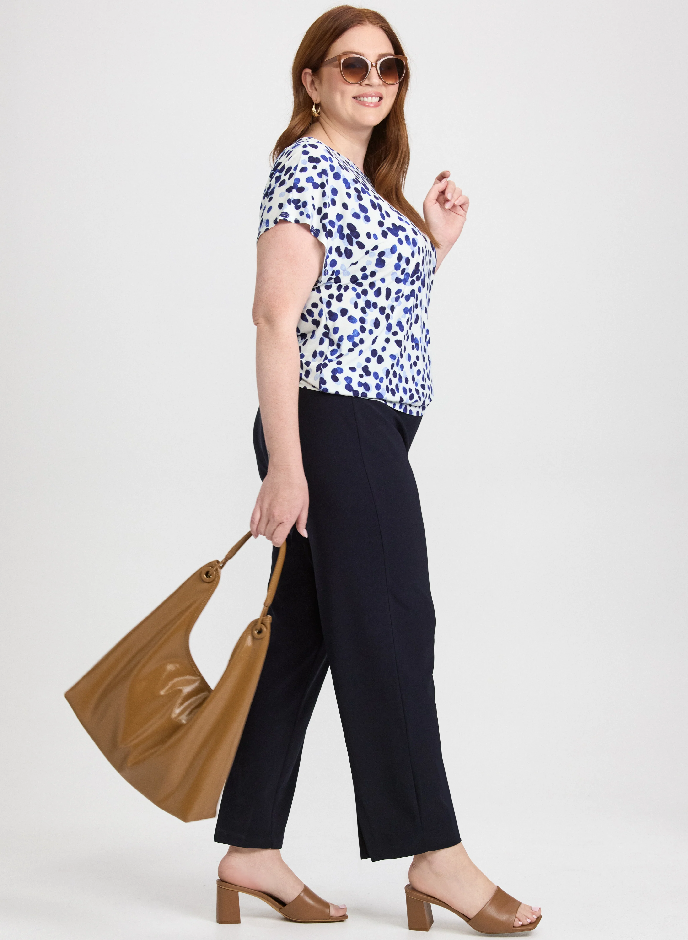 Sophia Pull-On Straight Leg Pants - Image 3