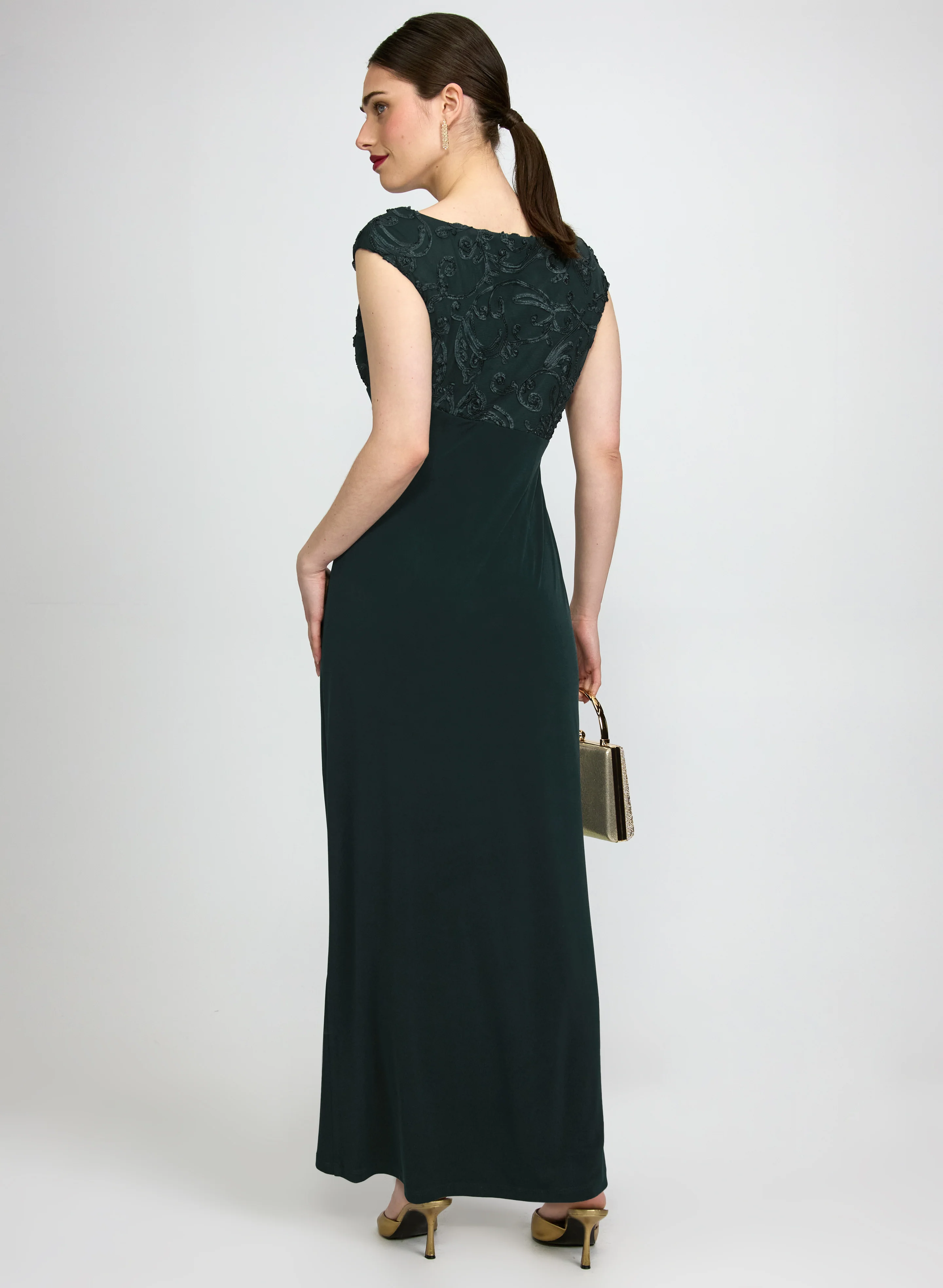 Soutache Bodice Dress - Image 3