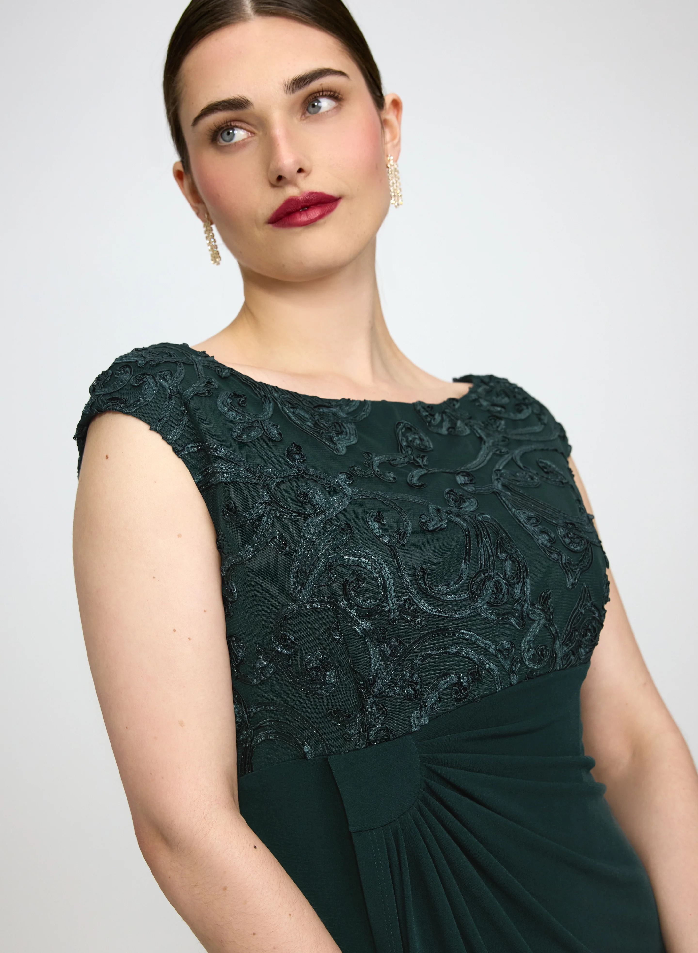Soutache Bodice Dress - Image 5