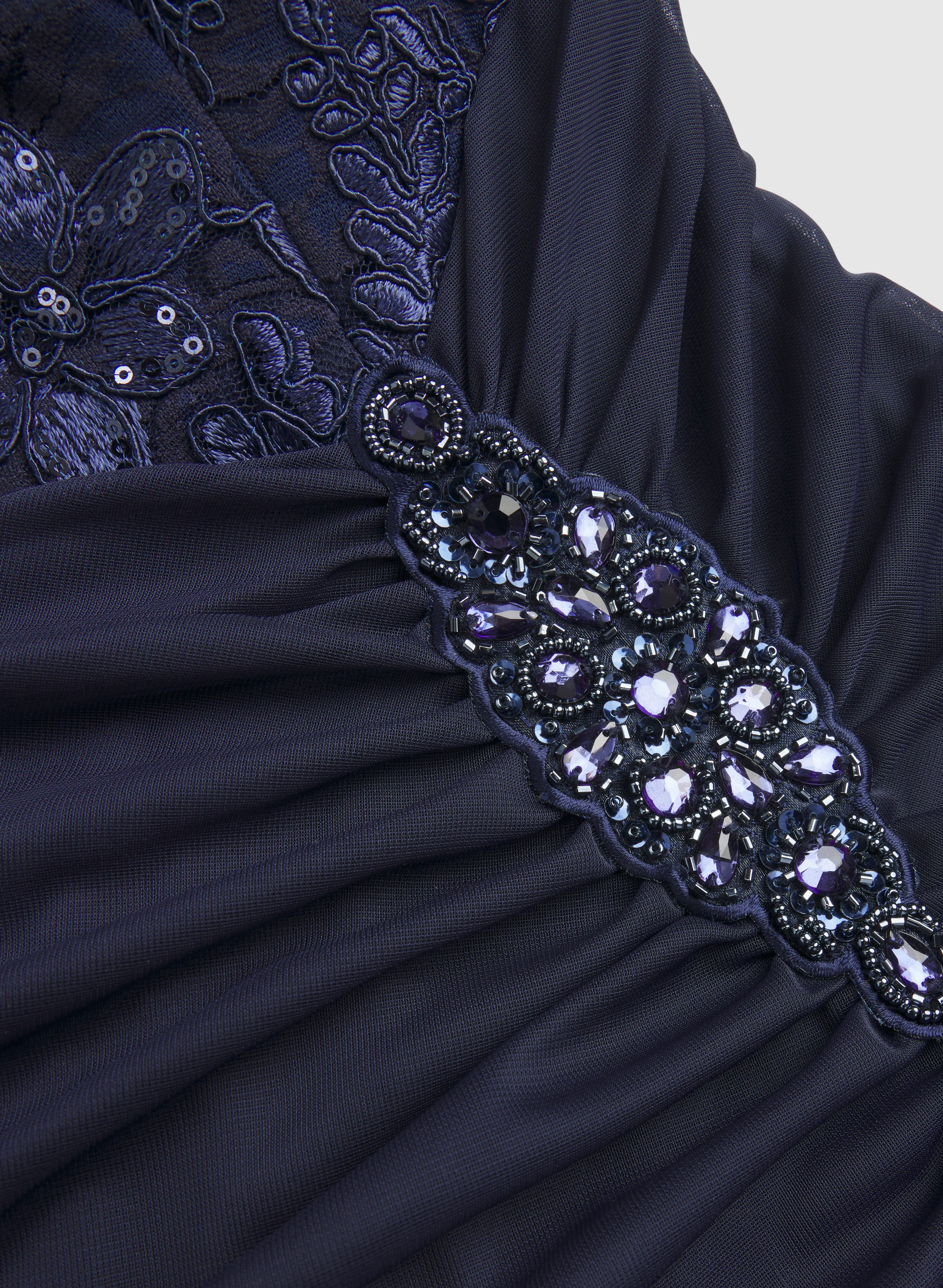 Soutache Bodice Dress - Image 8