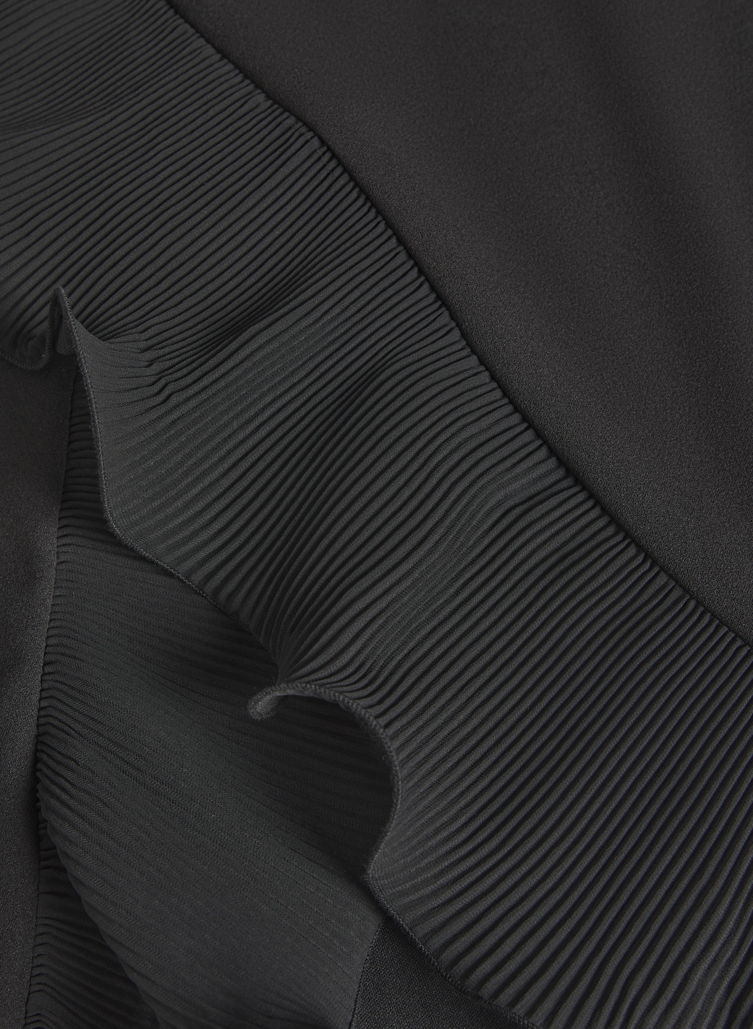 Spiral Flounce Hem Dress - Image 7