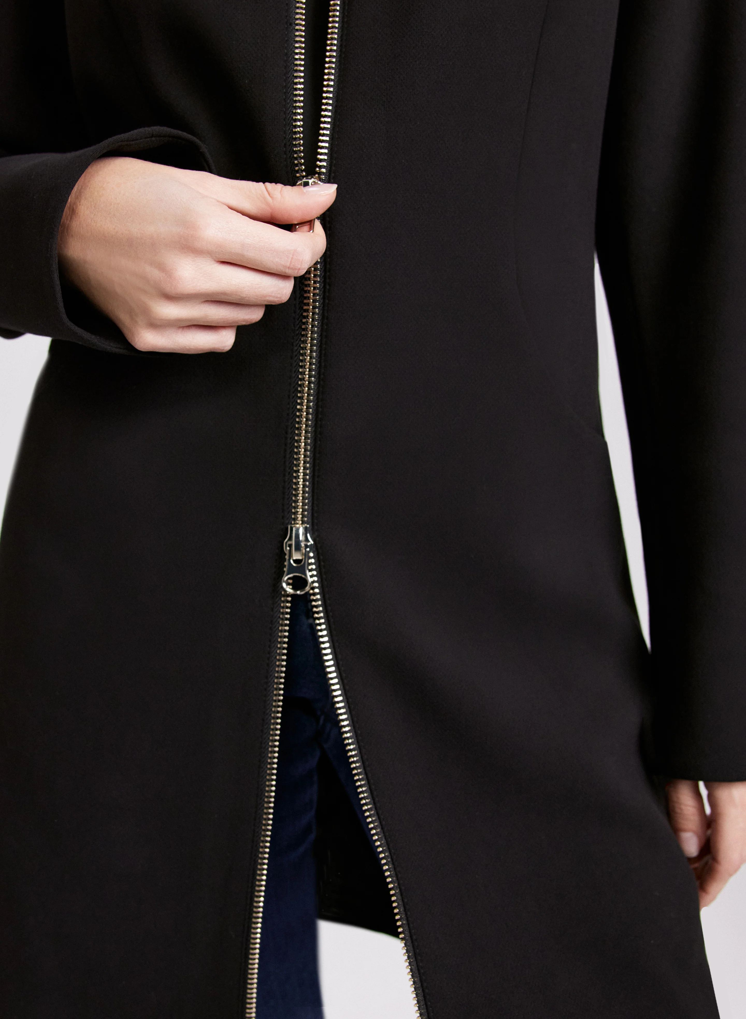 Stand Collar Coat - Image 5