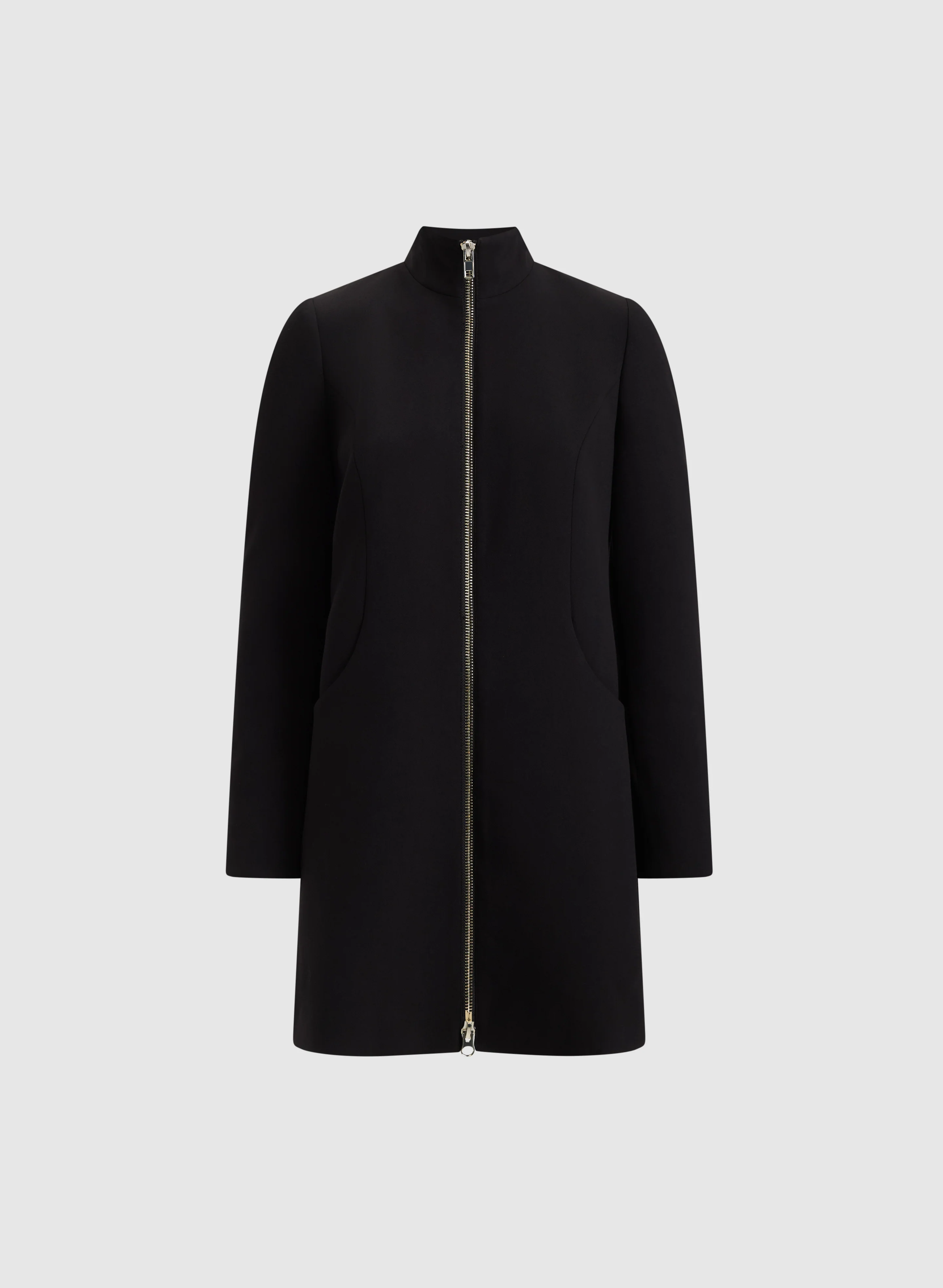 Stand Collar Coat - Image 6