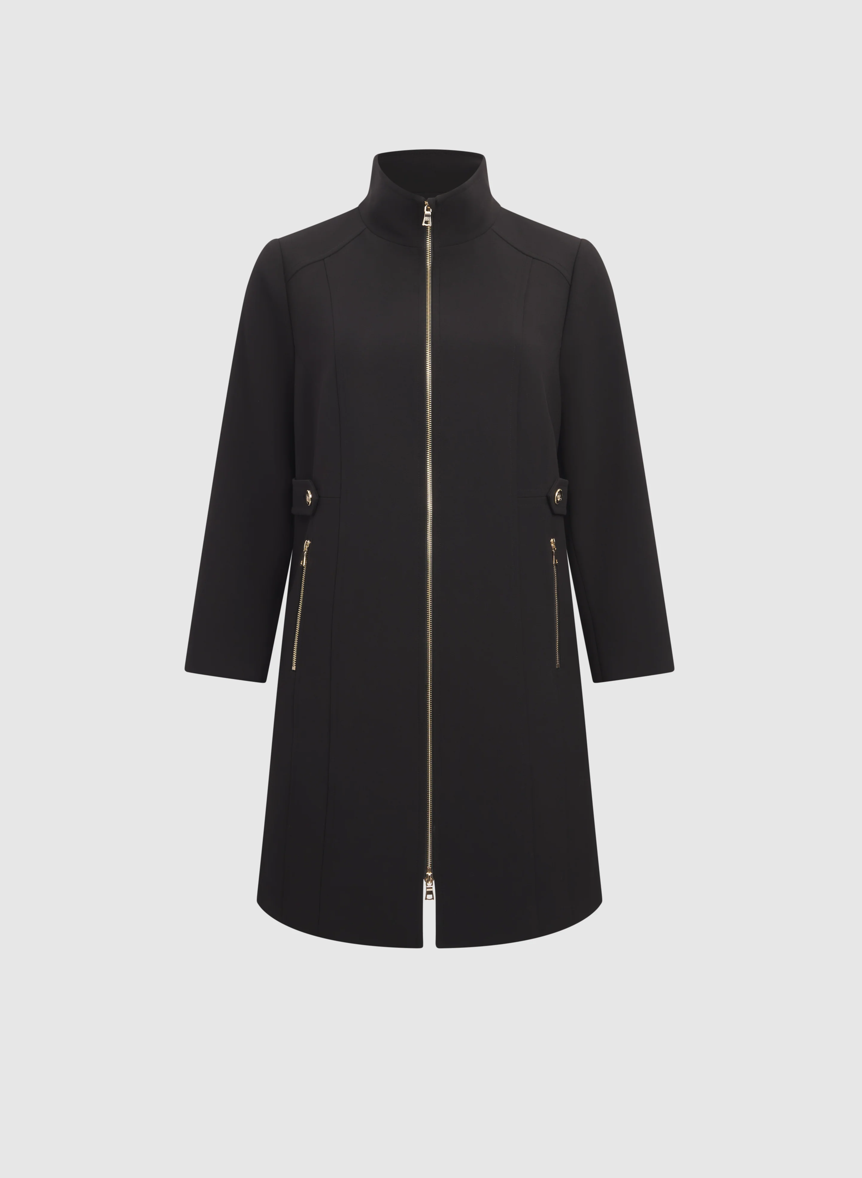 Stand Collar Coat - Image 7