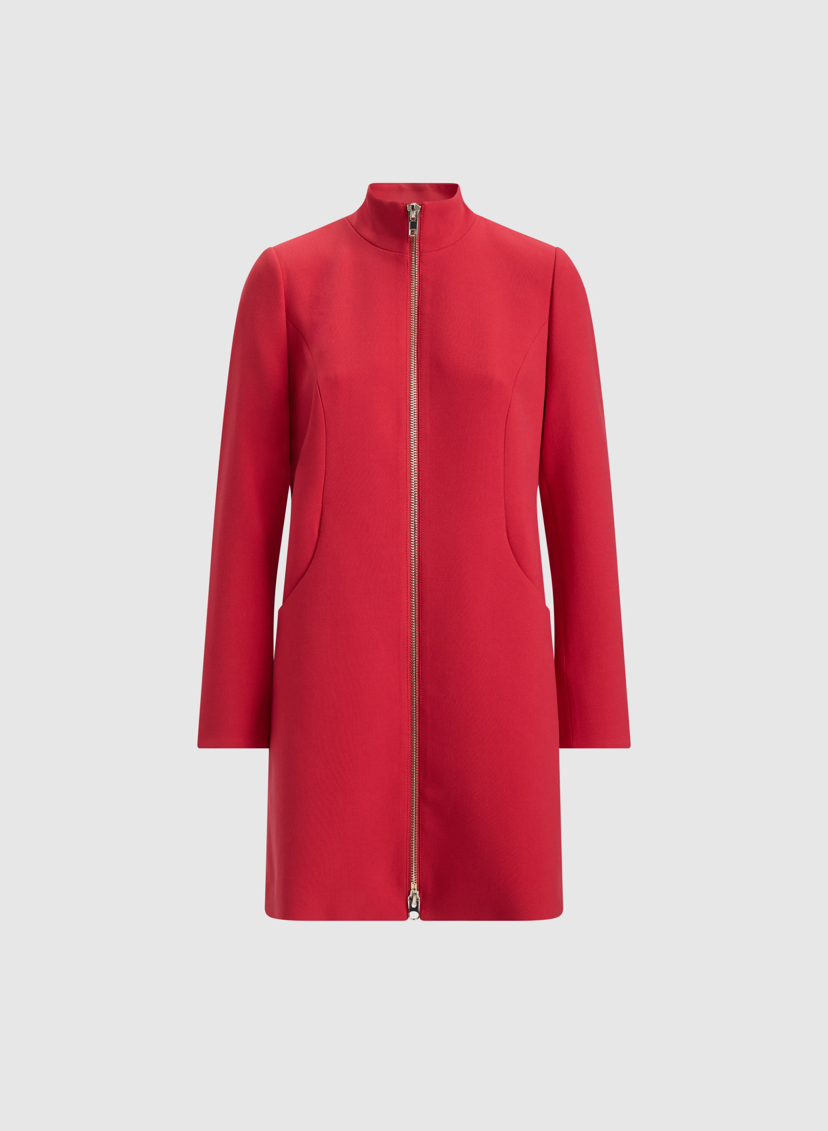 Stand Collar Coat - Image 6