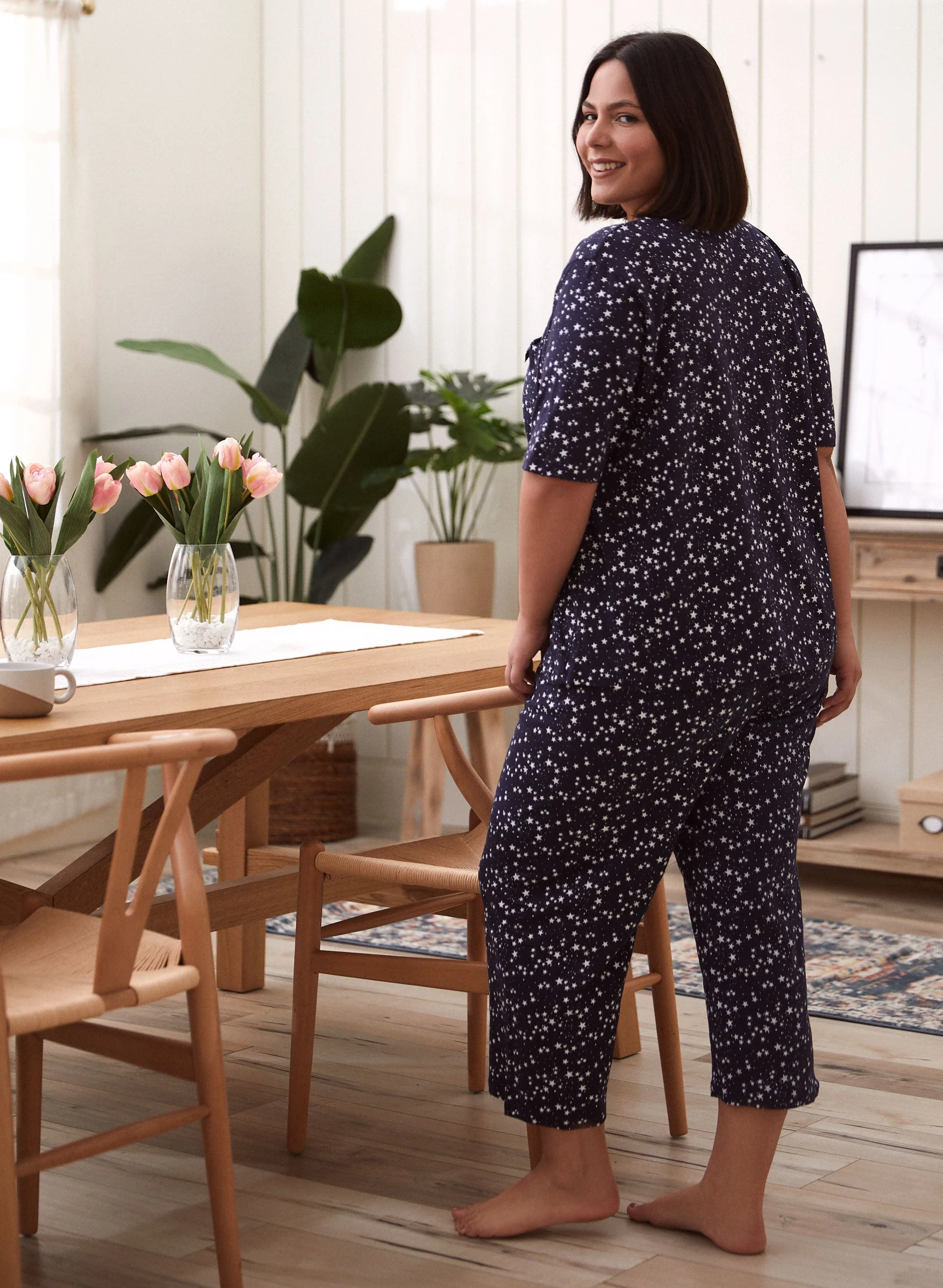 Star Print Pyjama Set - Image 2