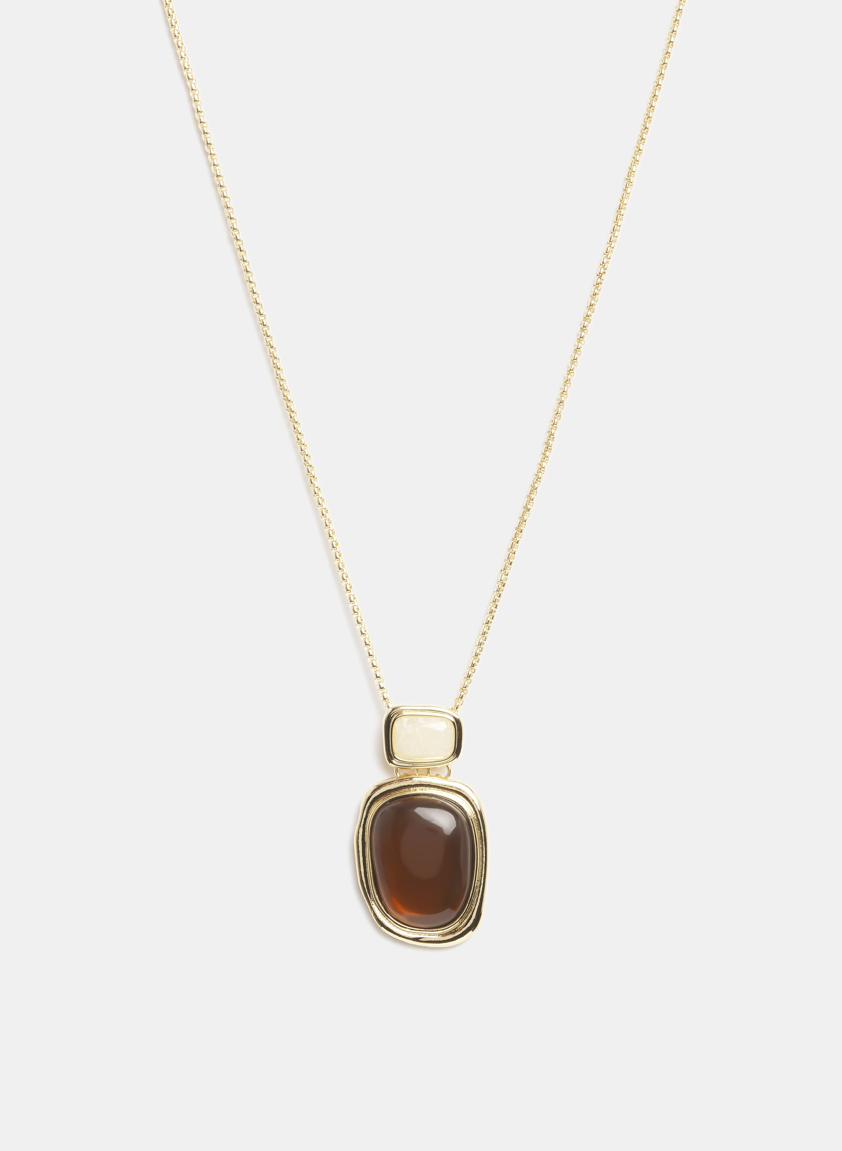 Stone Pendant Necklace