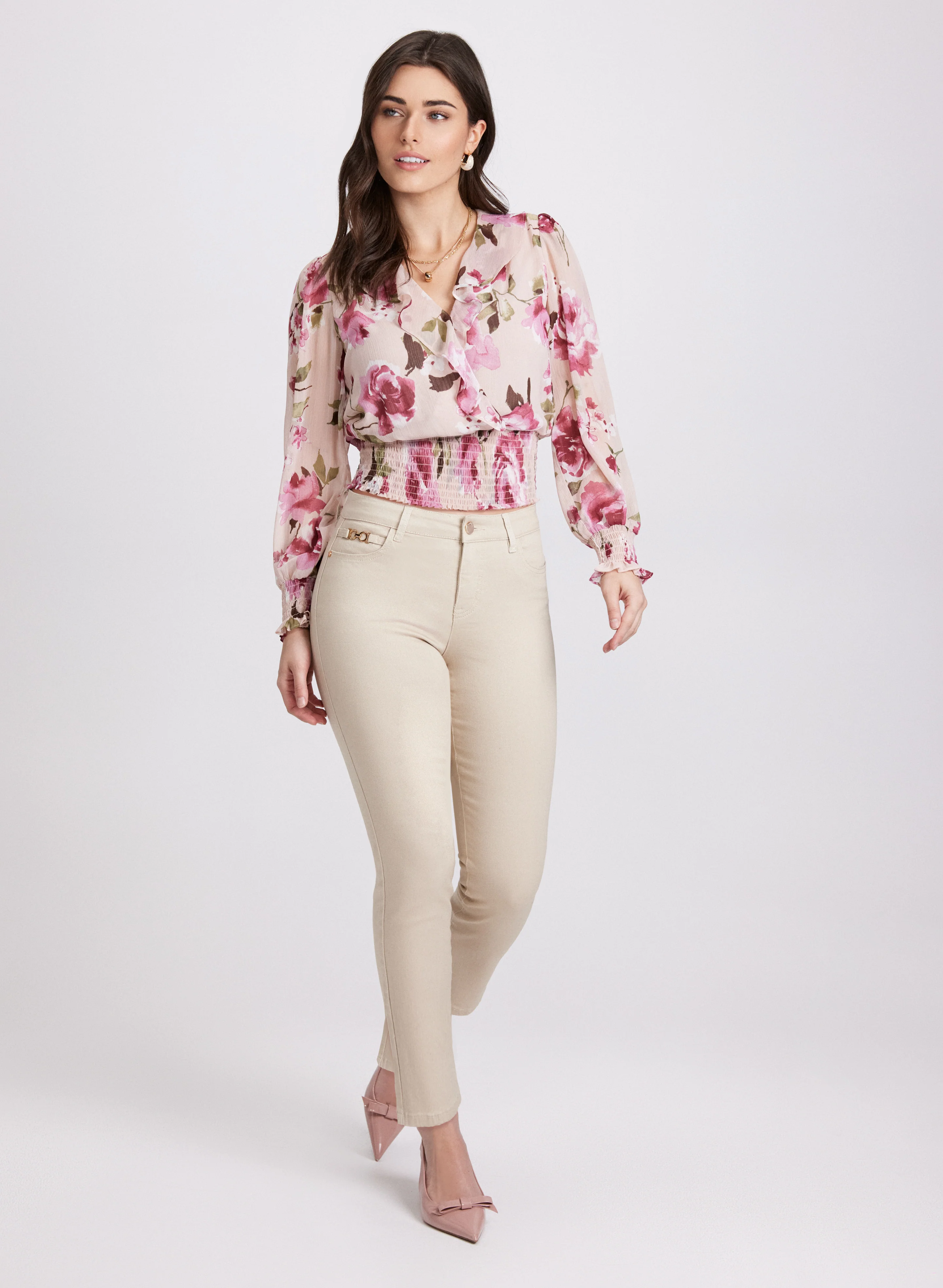 Straight-Leg Ankle Jeans - Image 3
