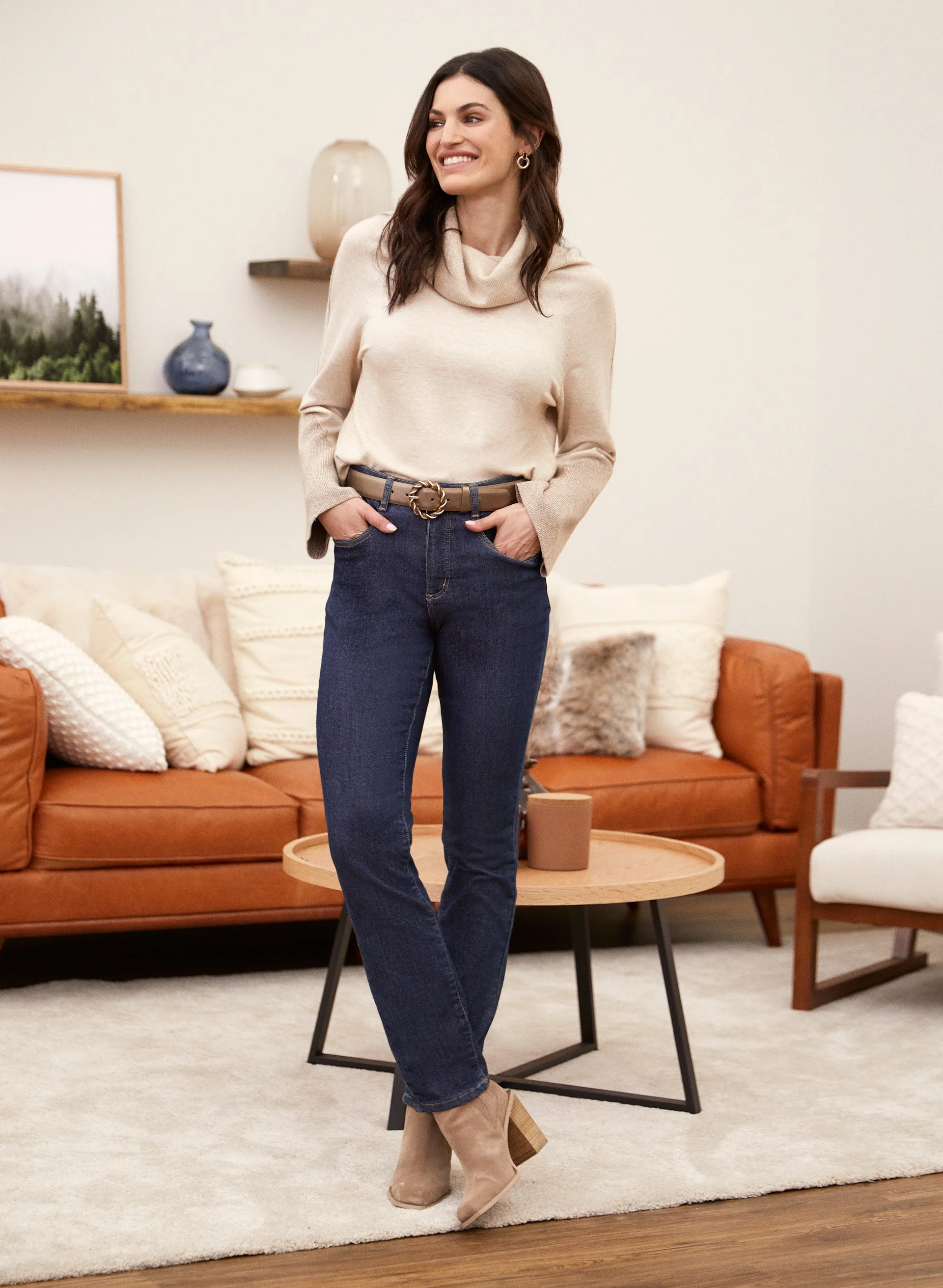 Straight Leg Jeans - Image 3