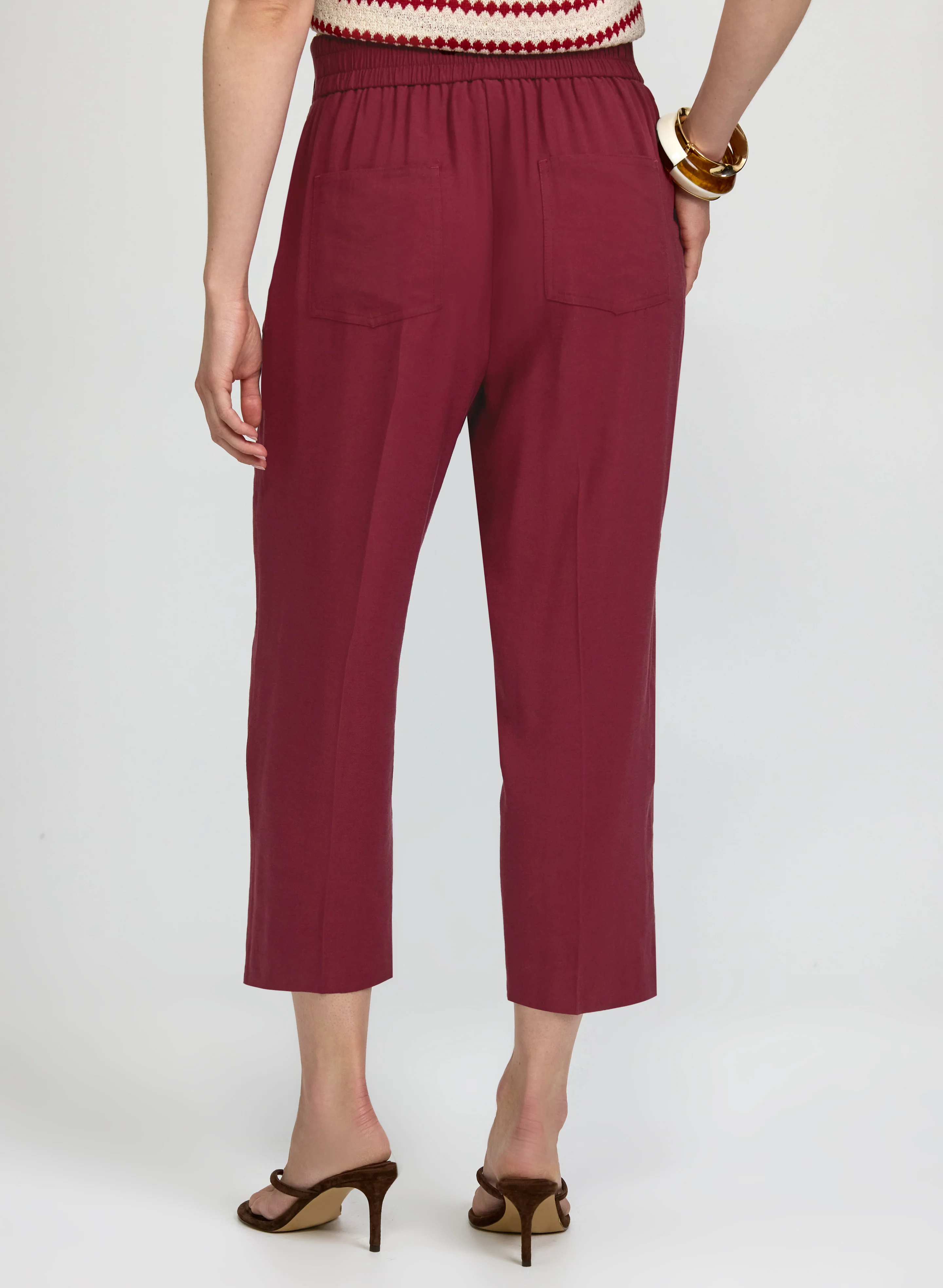 Straight-Leg Pull-On Capris - Image 4