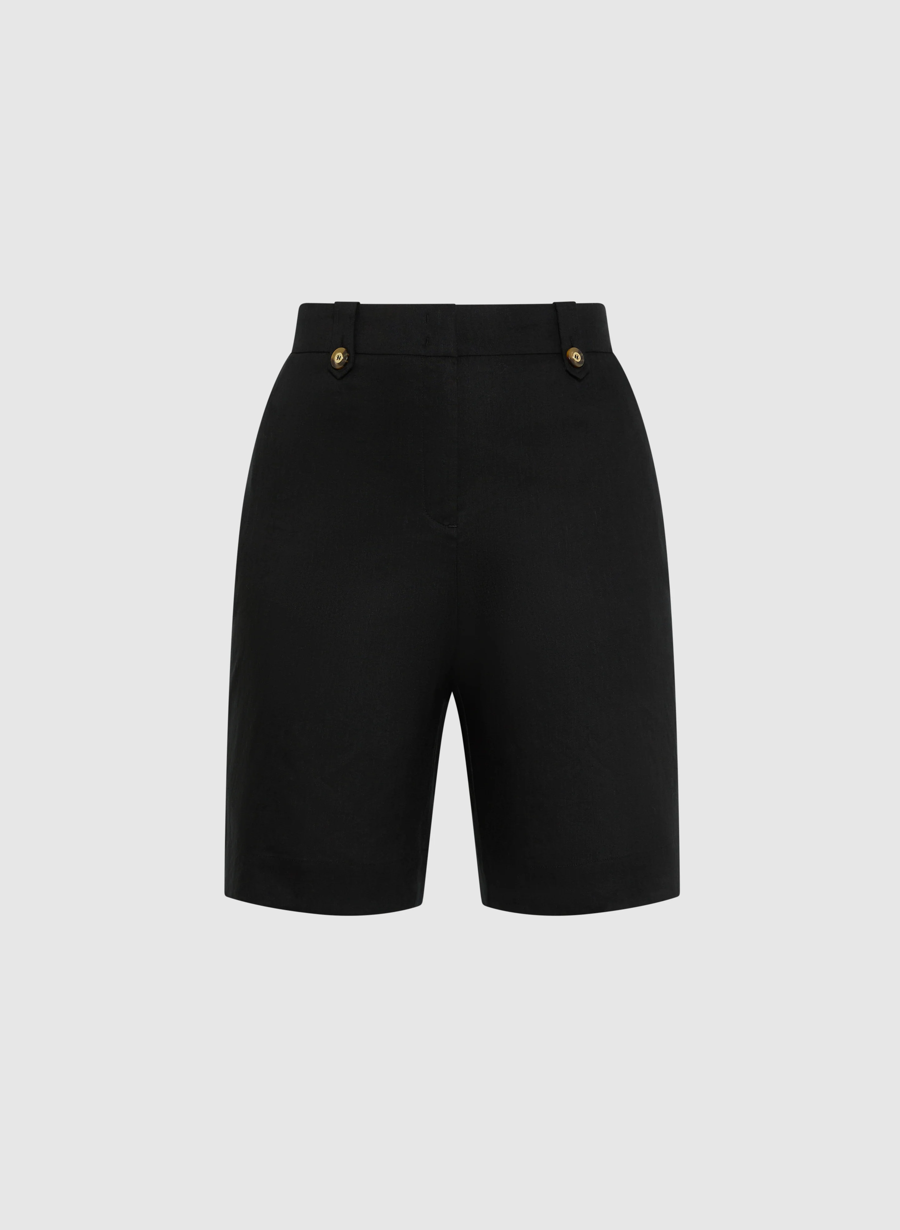 Stretch Linen-Blend Shorts - Image 6
