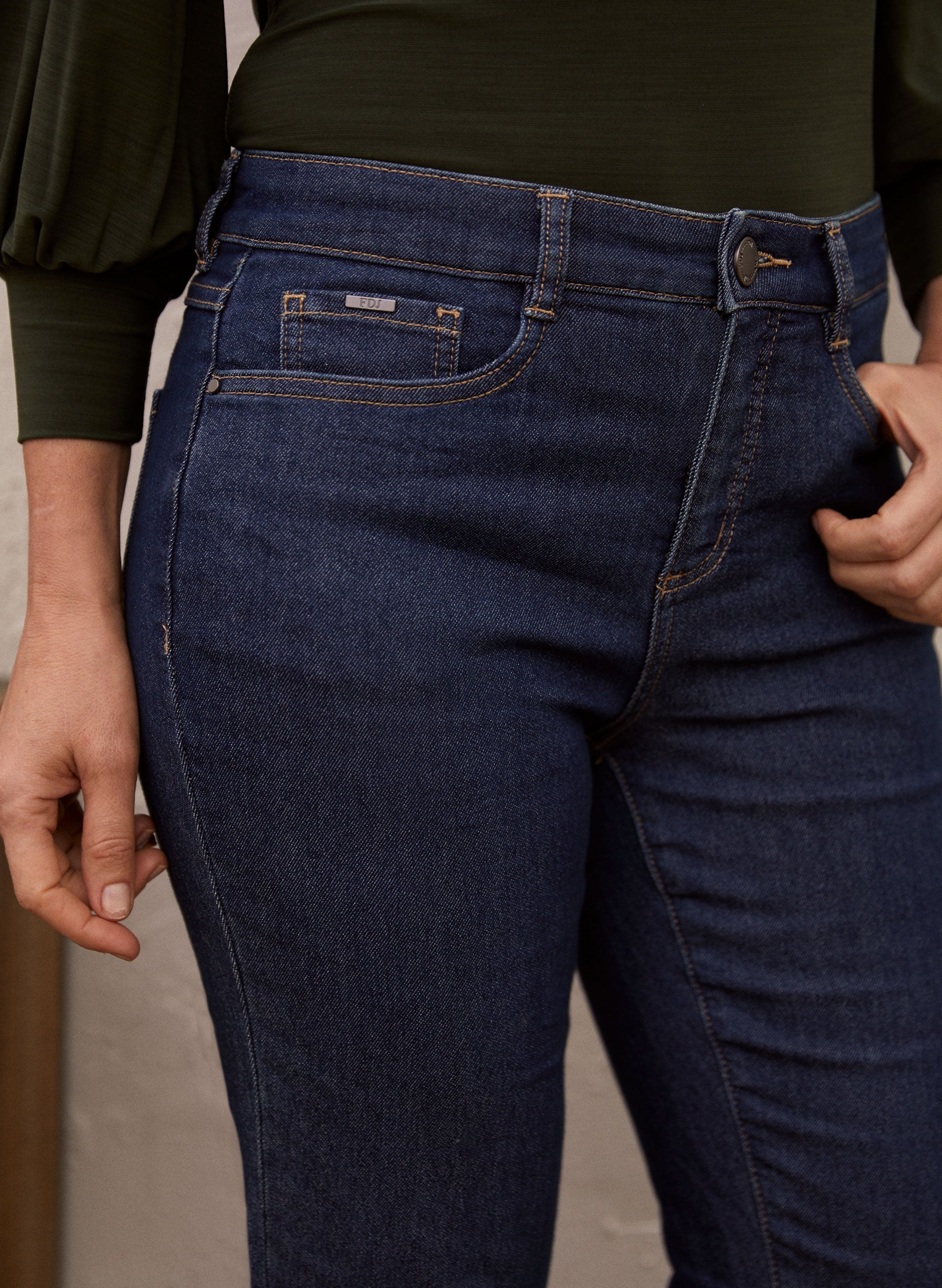 Stretch Slim Leg Jeans - Image 2