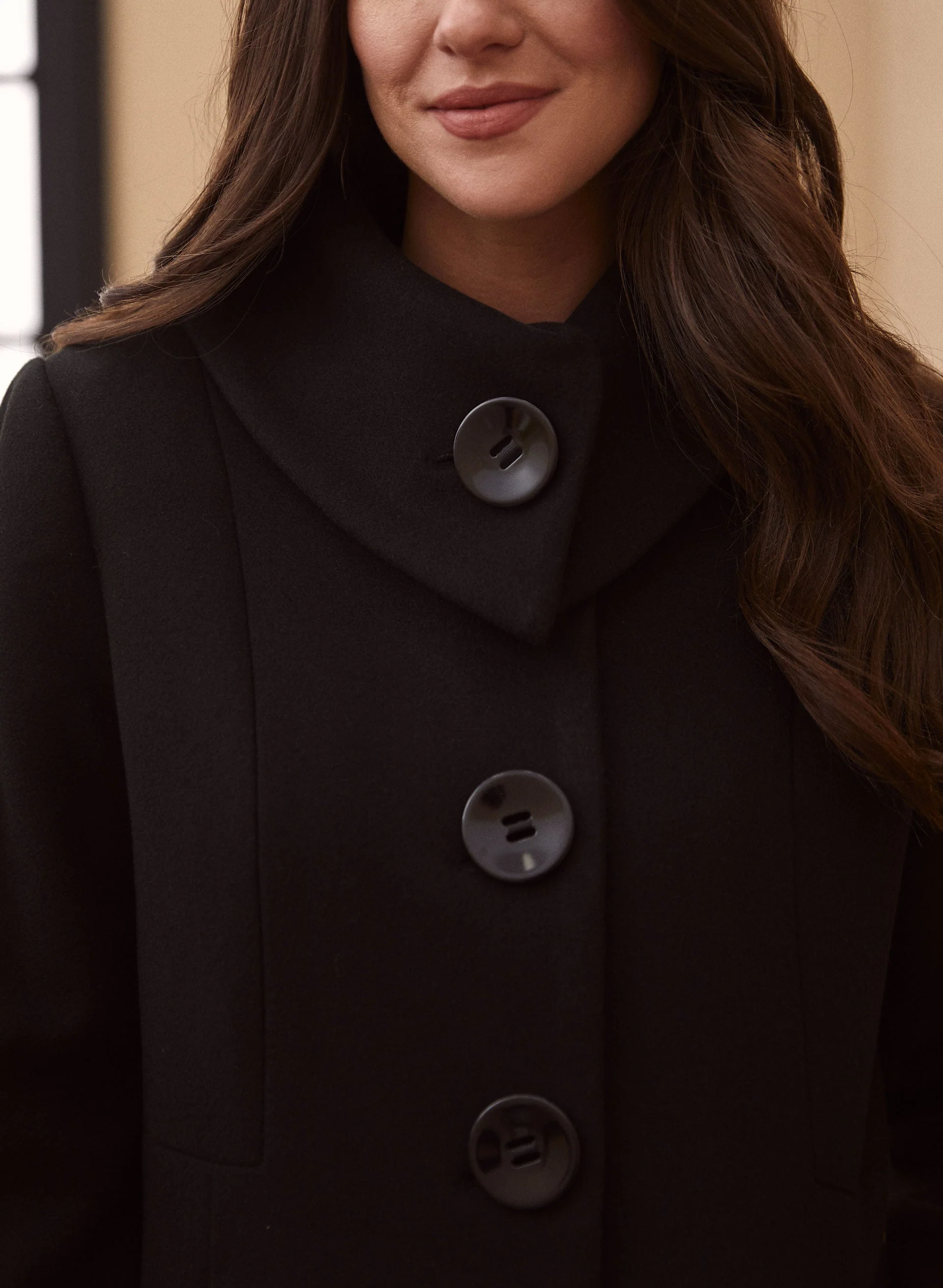 Stretch Wool Blend Coat - Image 4