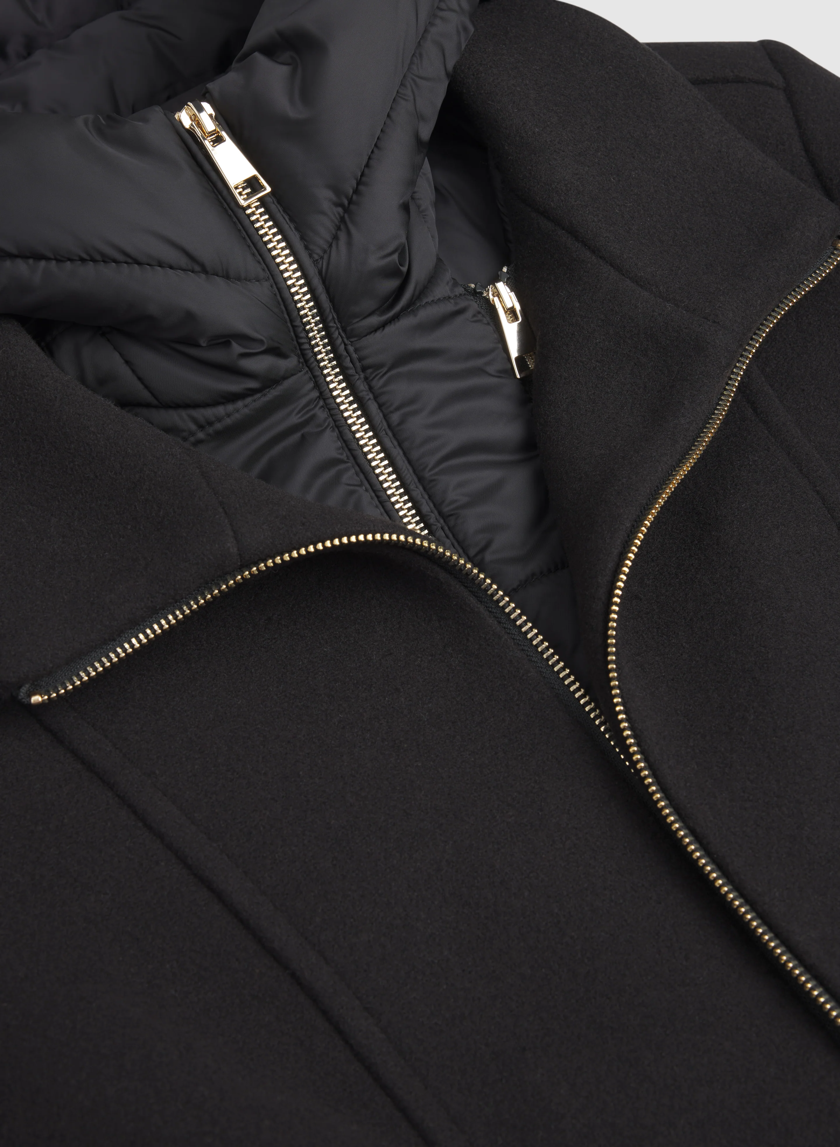 Stretch Wool Blend Coat - Image 10