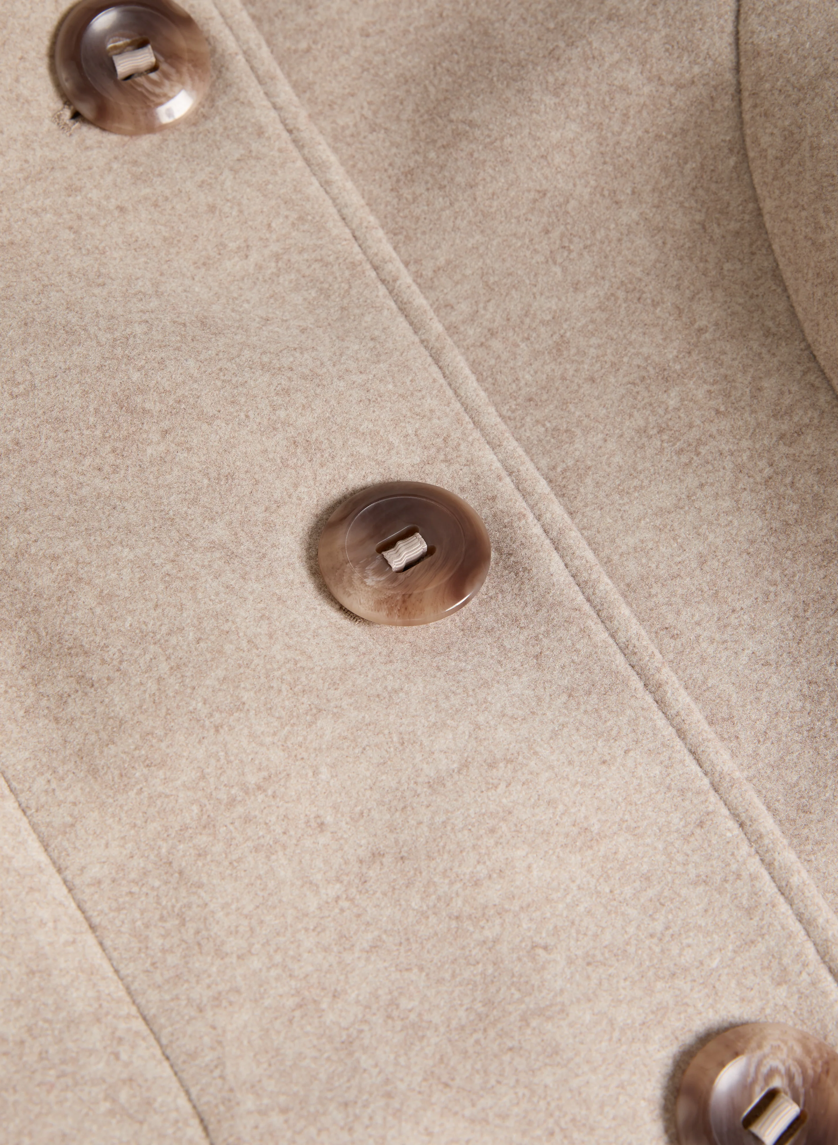 Stretch Wool Blend Coat - Image 5
