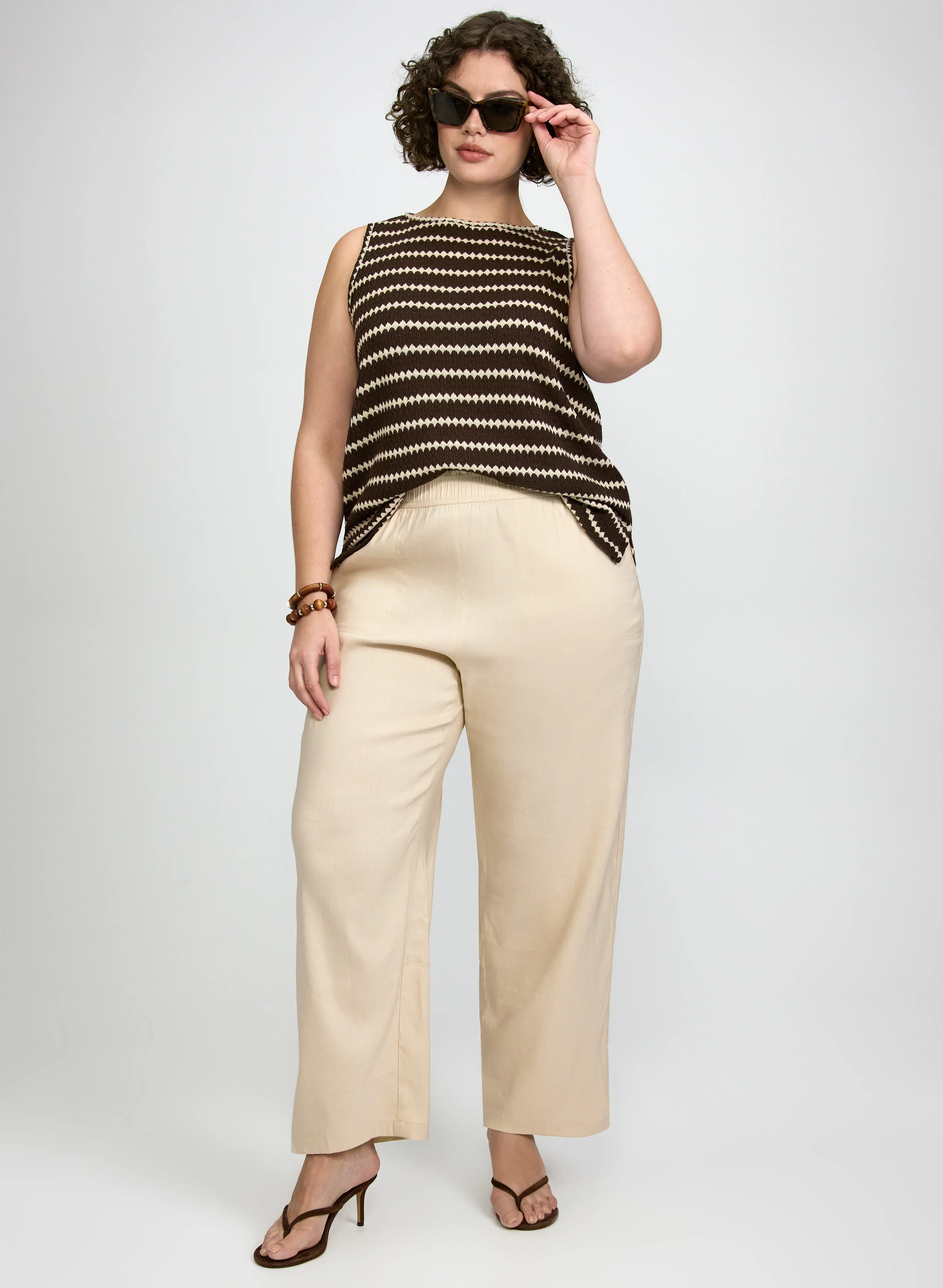 Stripe Crochet Cami - Image 3