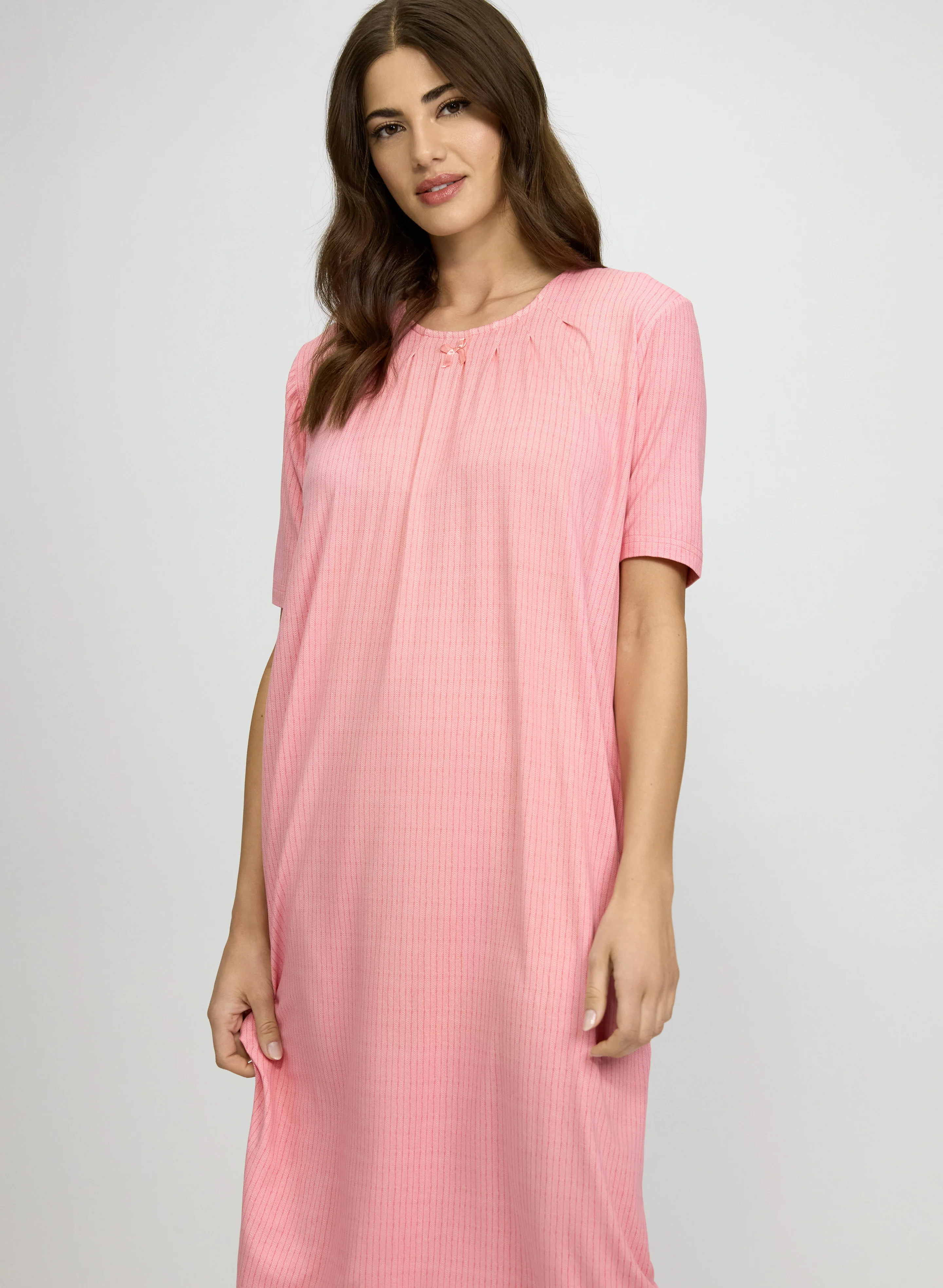 Stripe Jersey Nightgown - Image 4