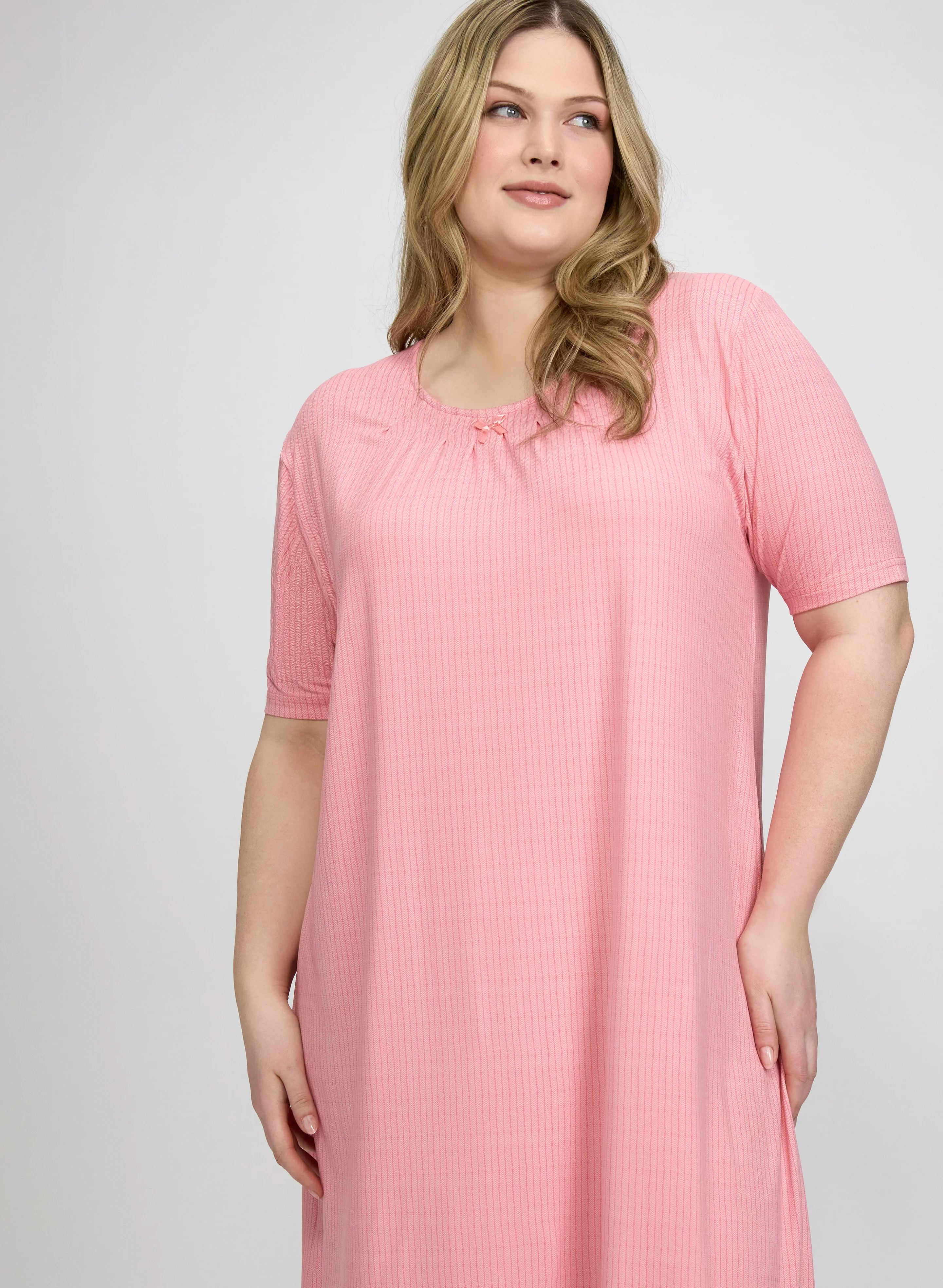 Stripe Jersey Nightgown - Image 5
