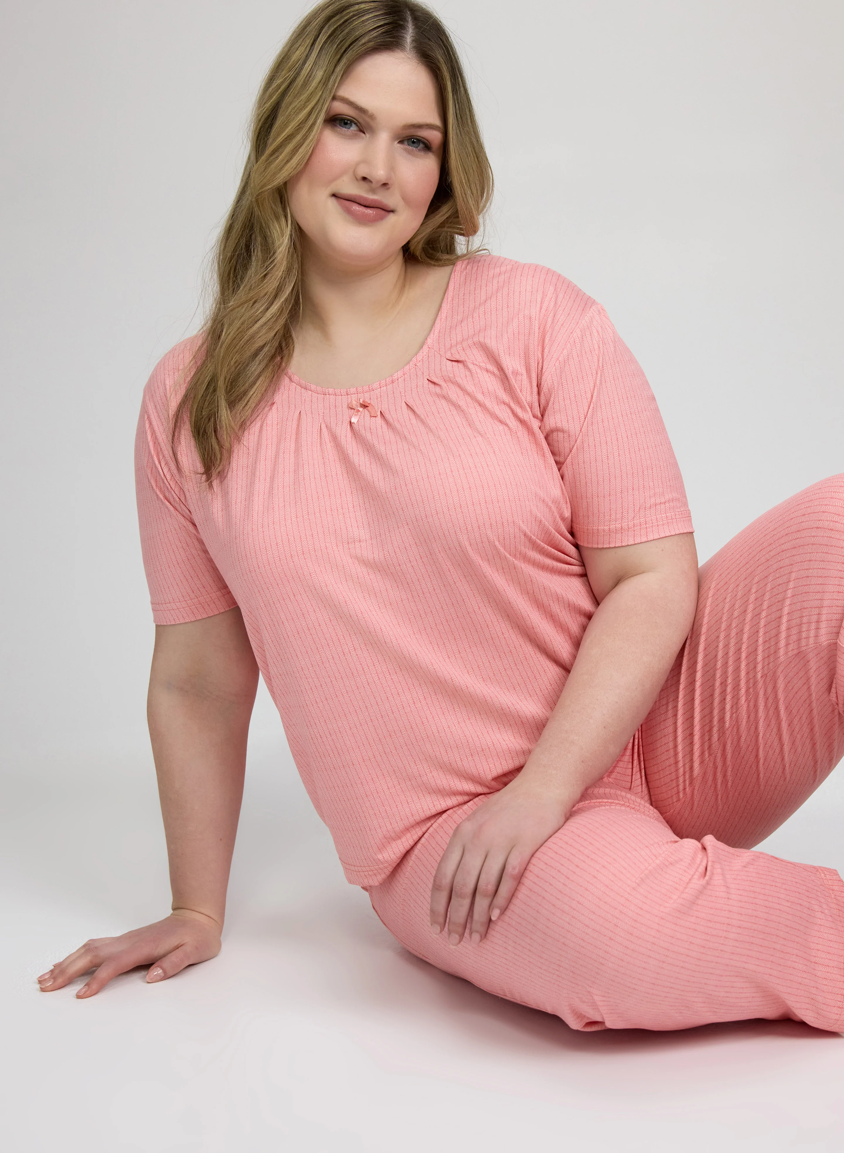 Stripe Jersey Pyjama Set - Image 2