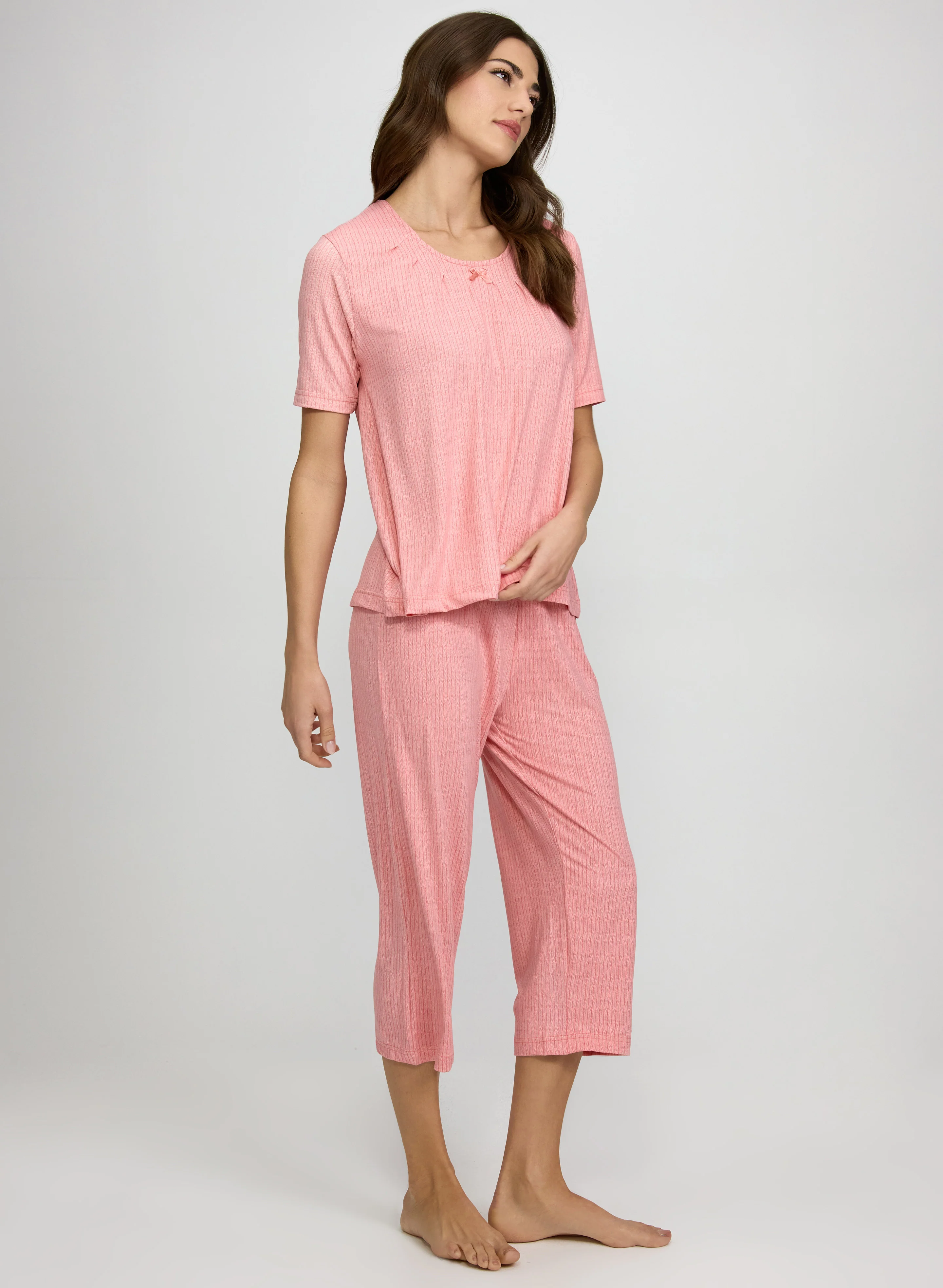 Stripe Jersey Pyjama Set - Image 2