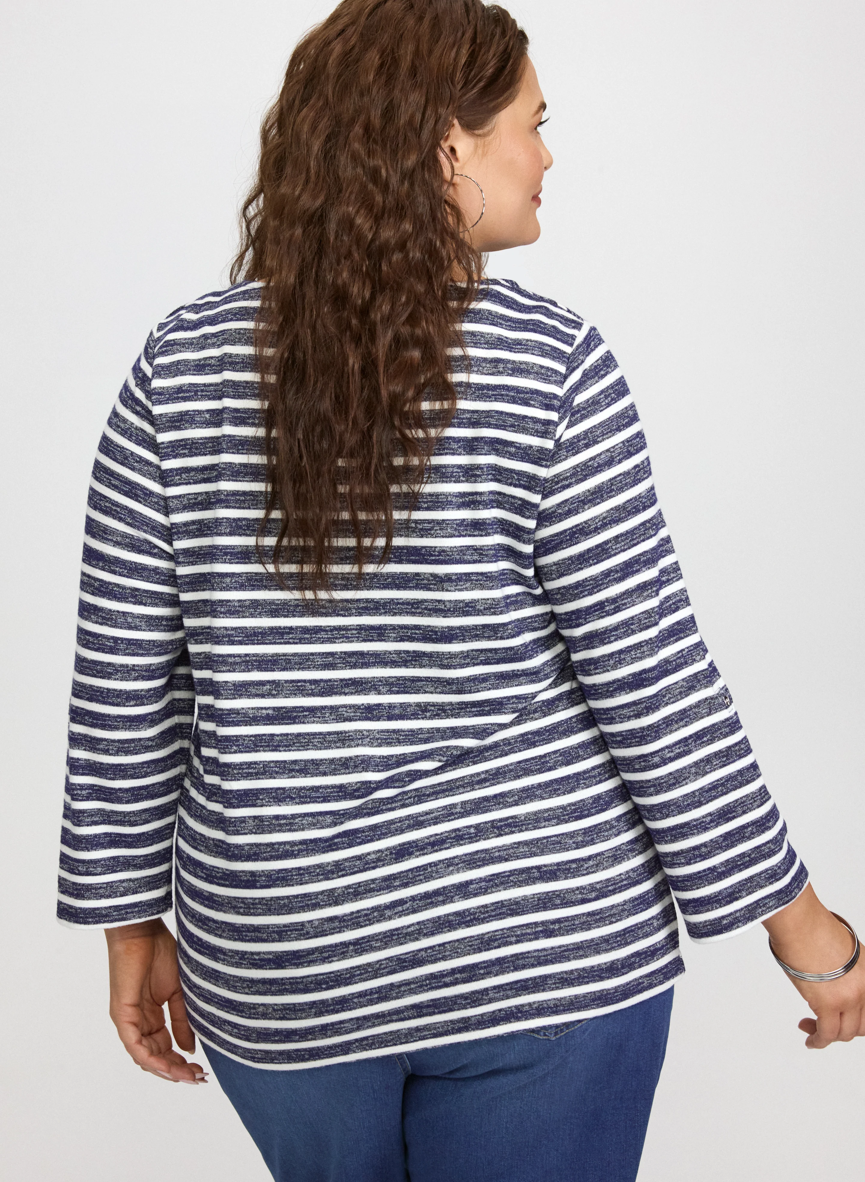 Stripe Knit Top - Image 4