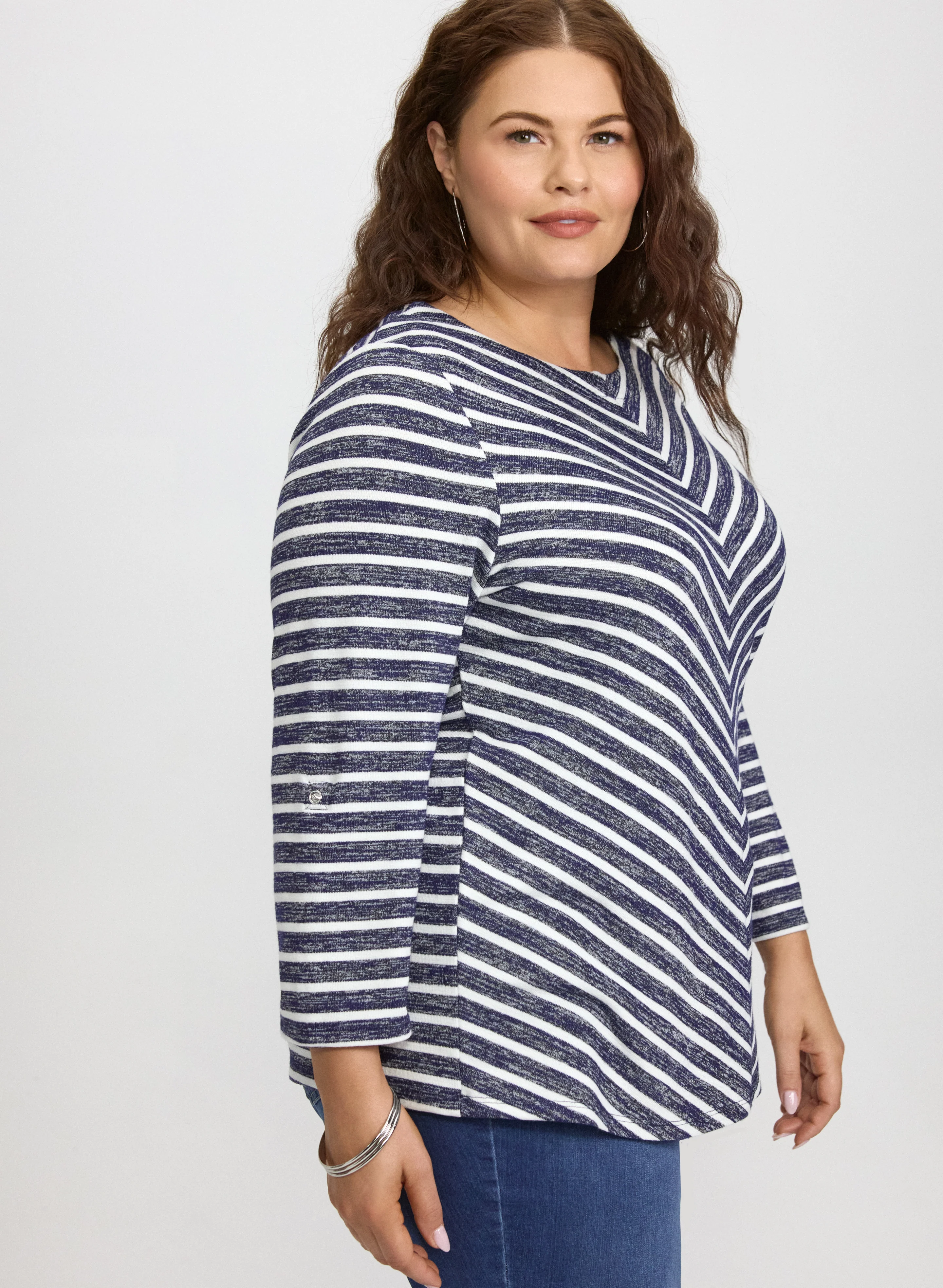 Stripe Knit Top - Image 5