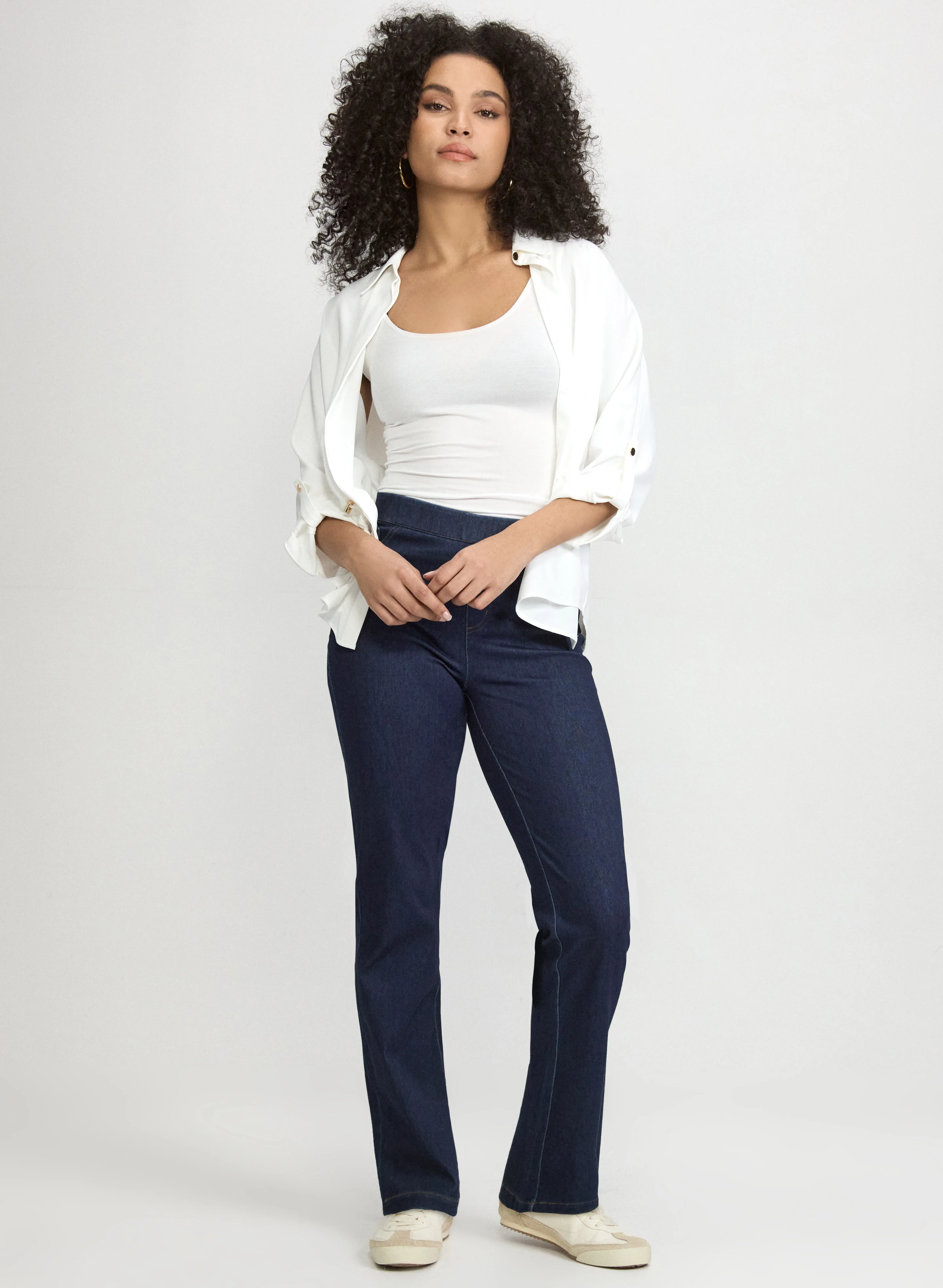 Comfort Stretch Straight-Leg Jeans - Image 3