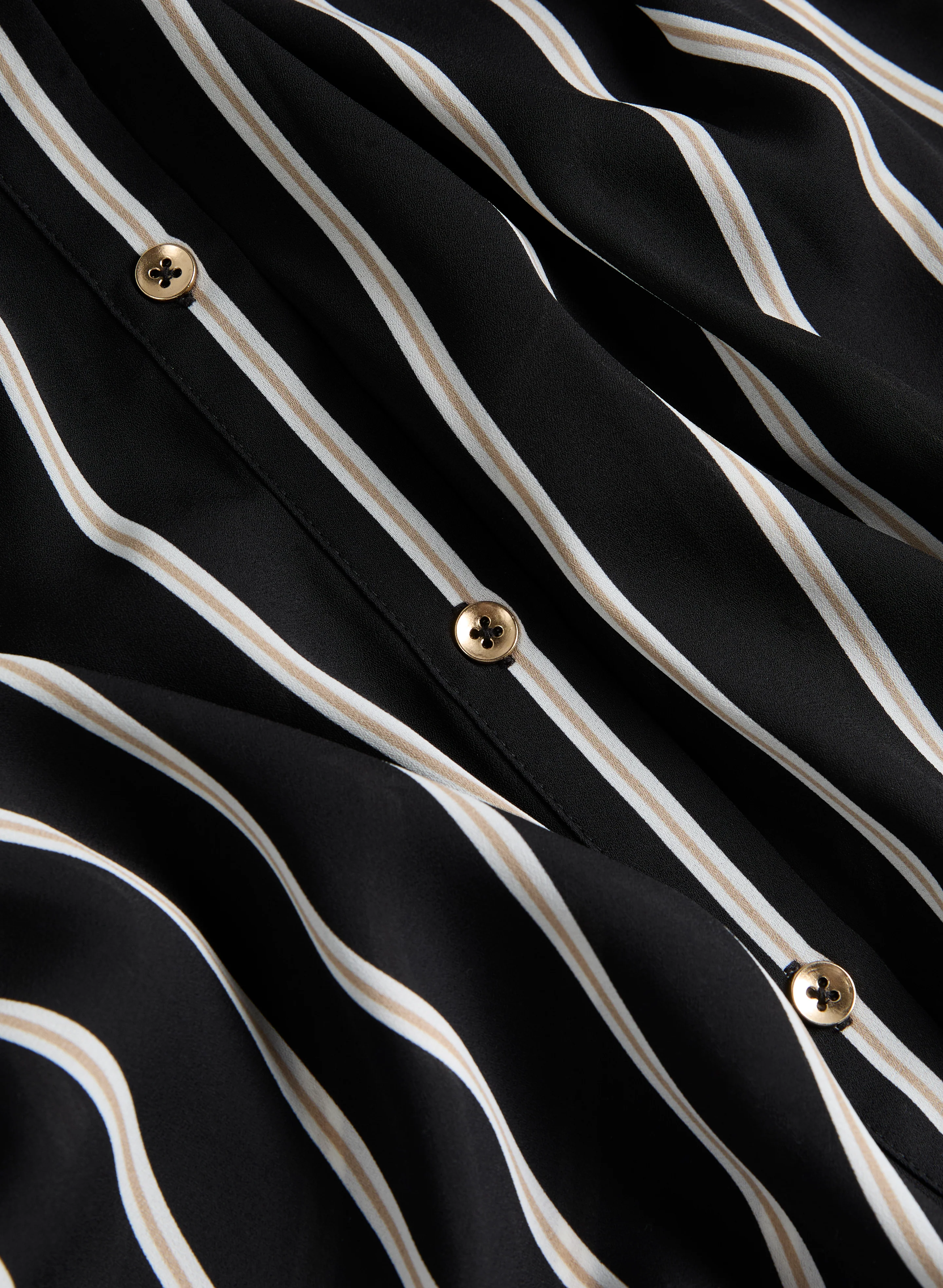 Stripe Print Blouse - Image 7