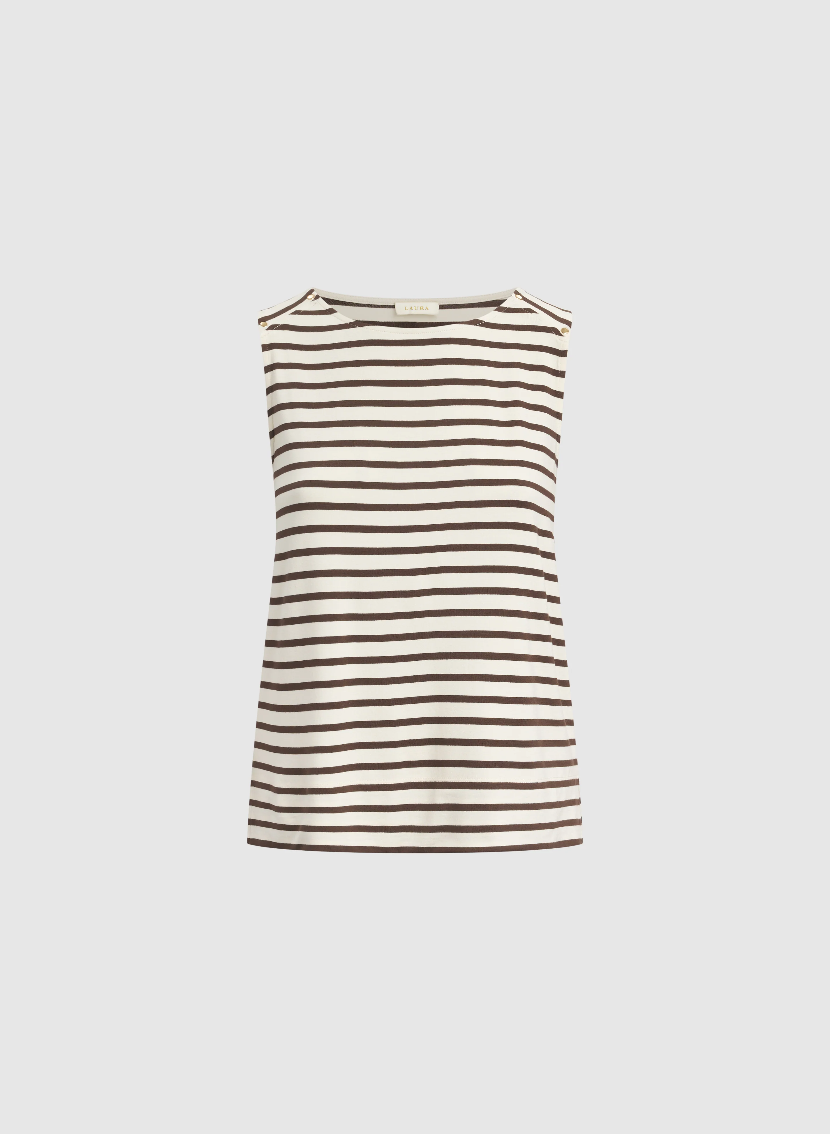 Stripe Print Cami - Image 6