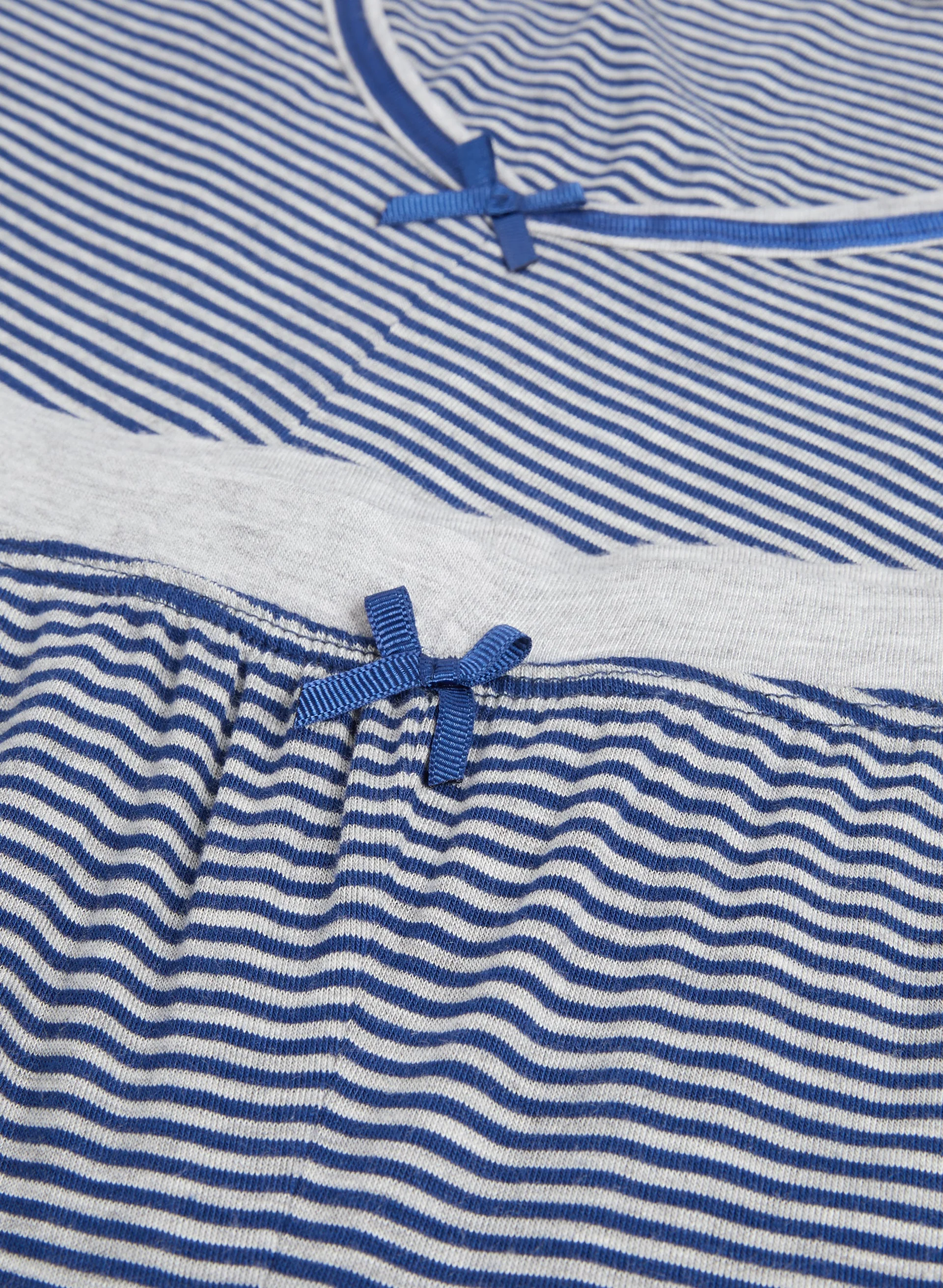 Stripe Print Pyjama Set - Image 3