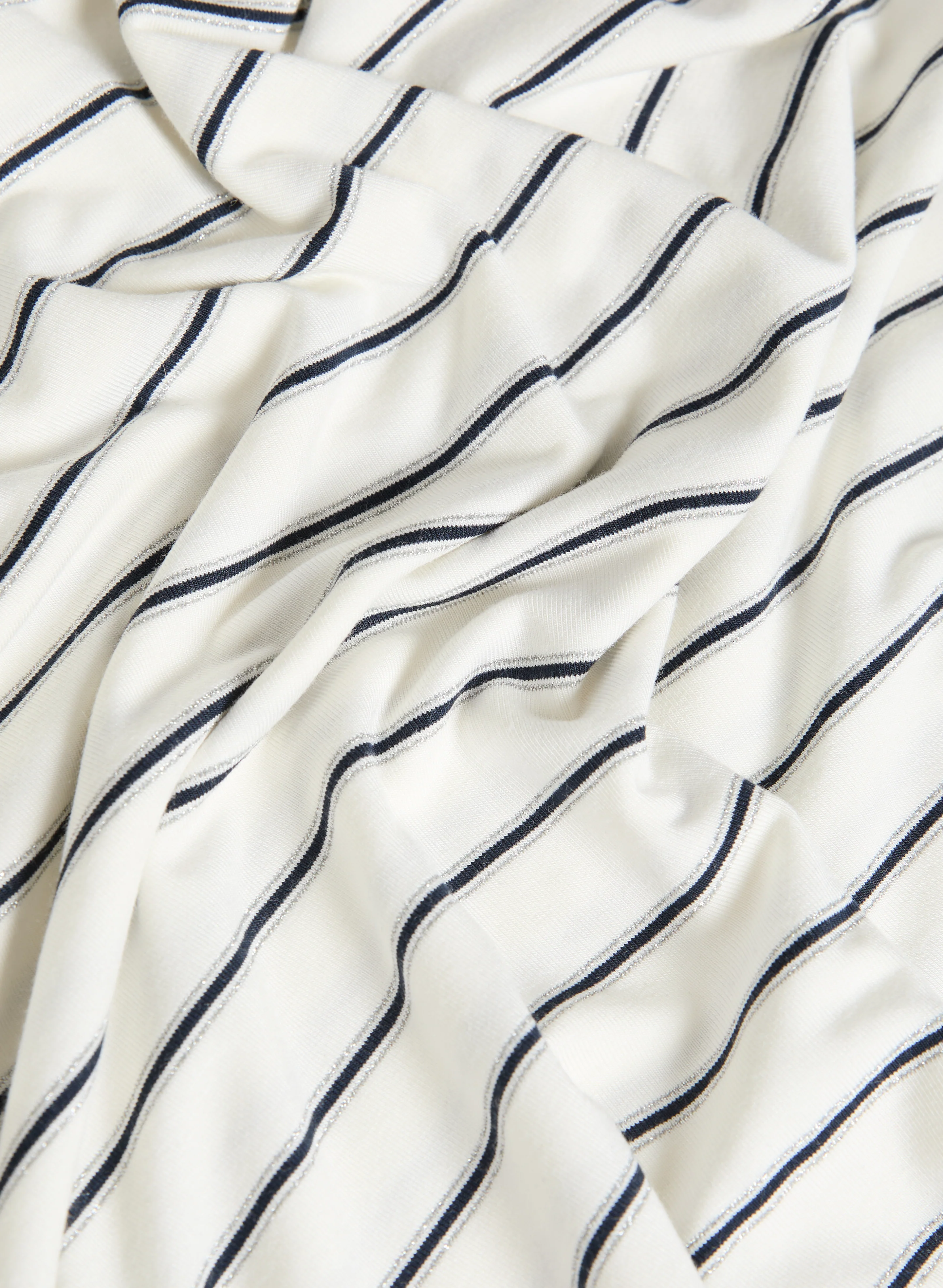 Stripe Print T-Shirt - Image 7