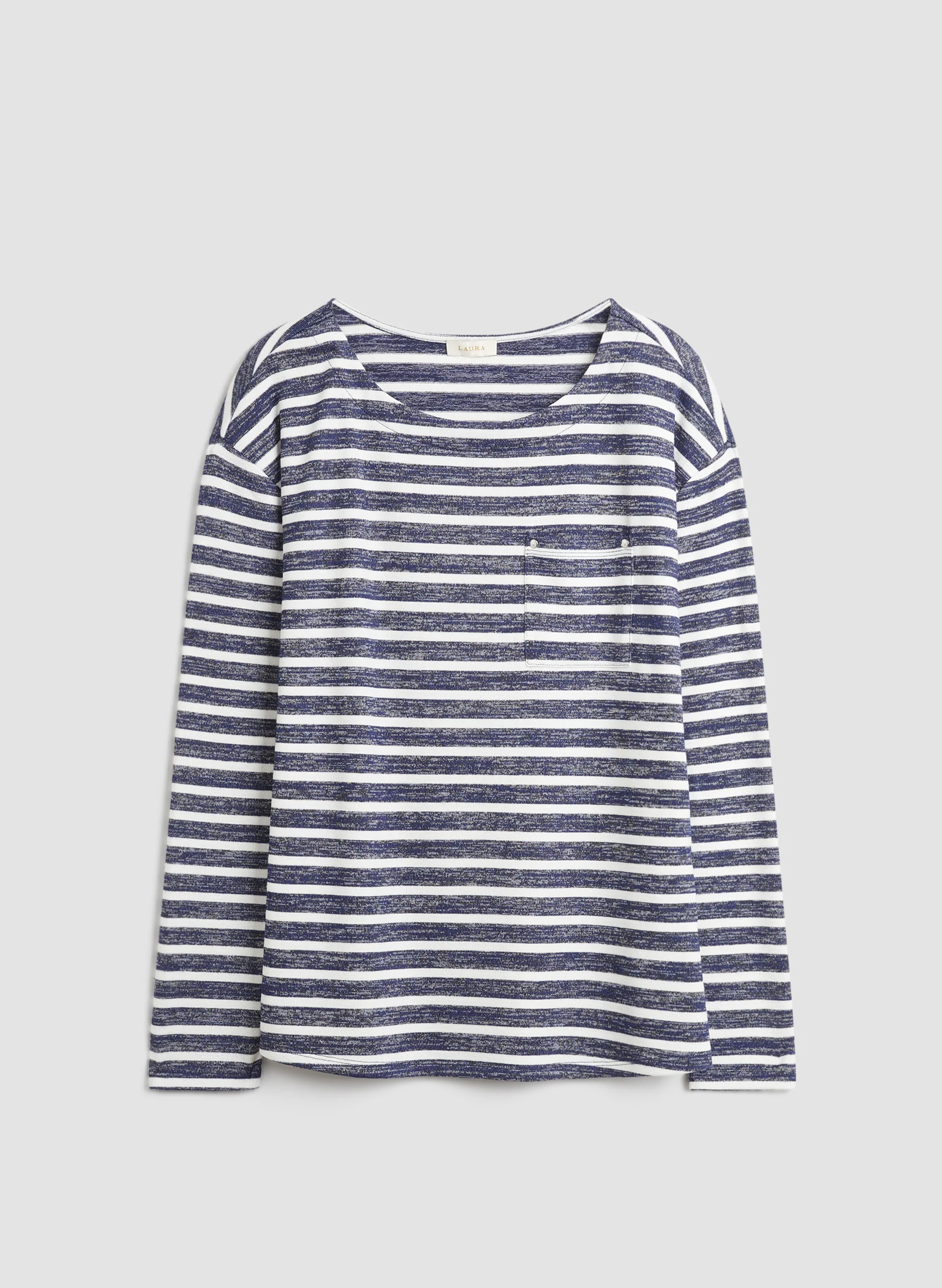 Stripe Print Tee - Image 5