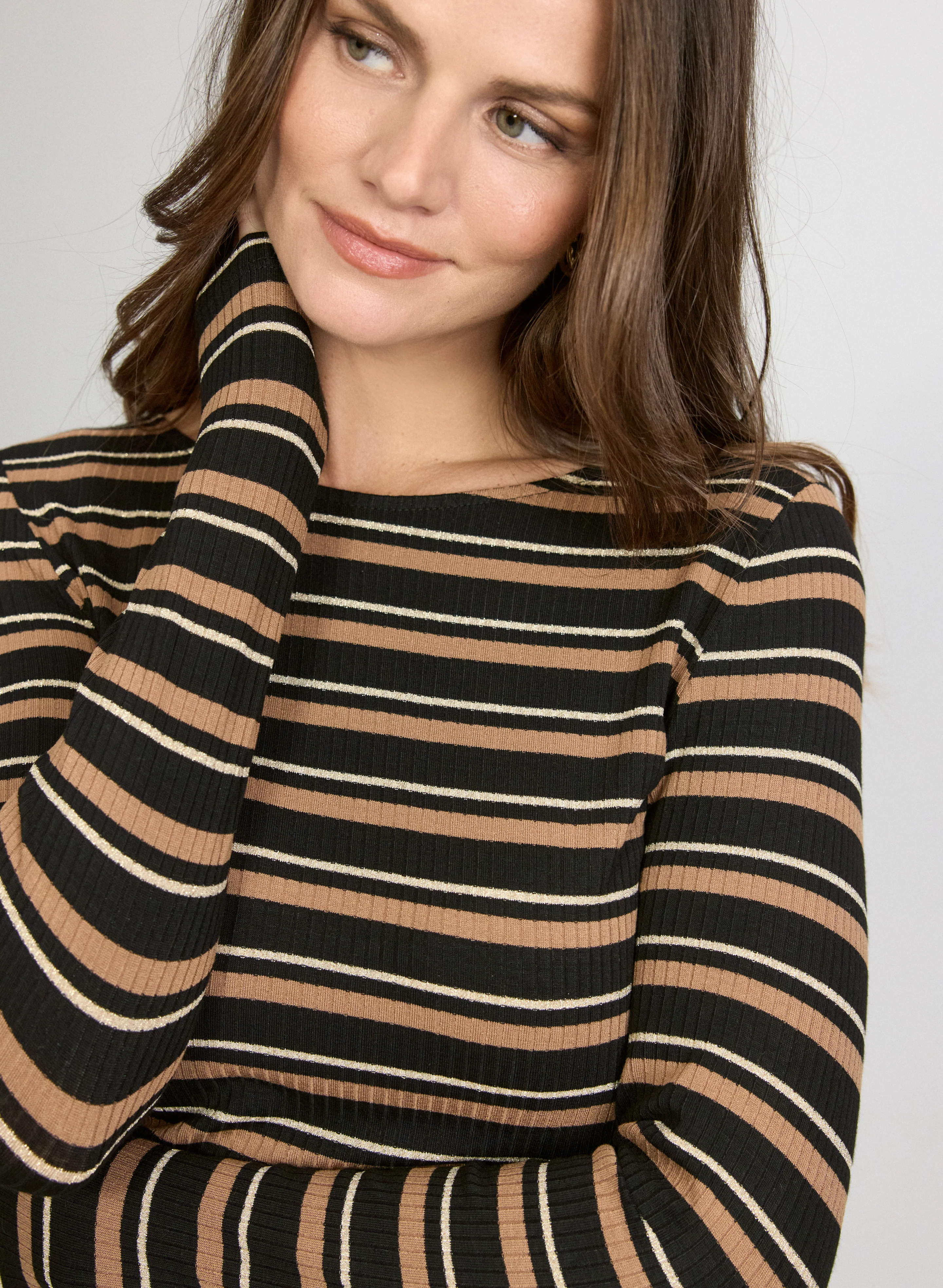 Striped Rib Top - Image 5
