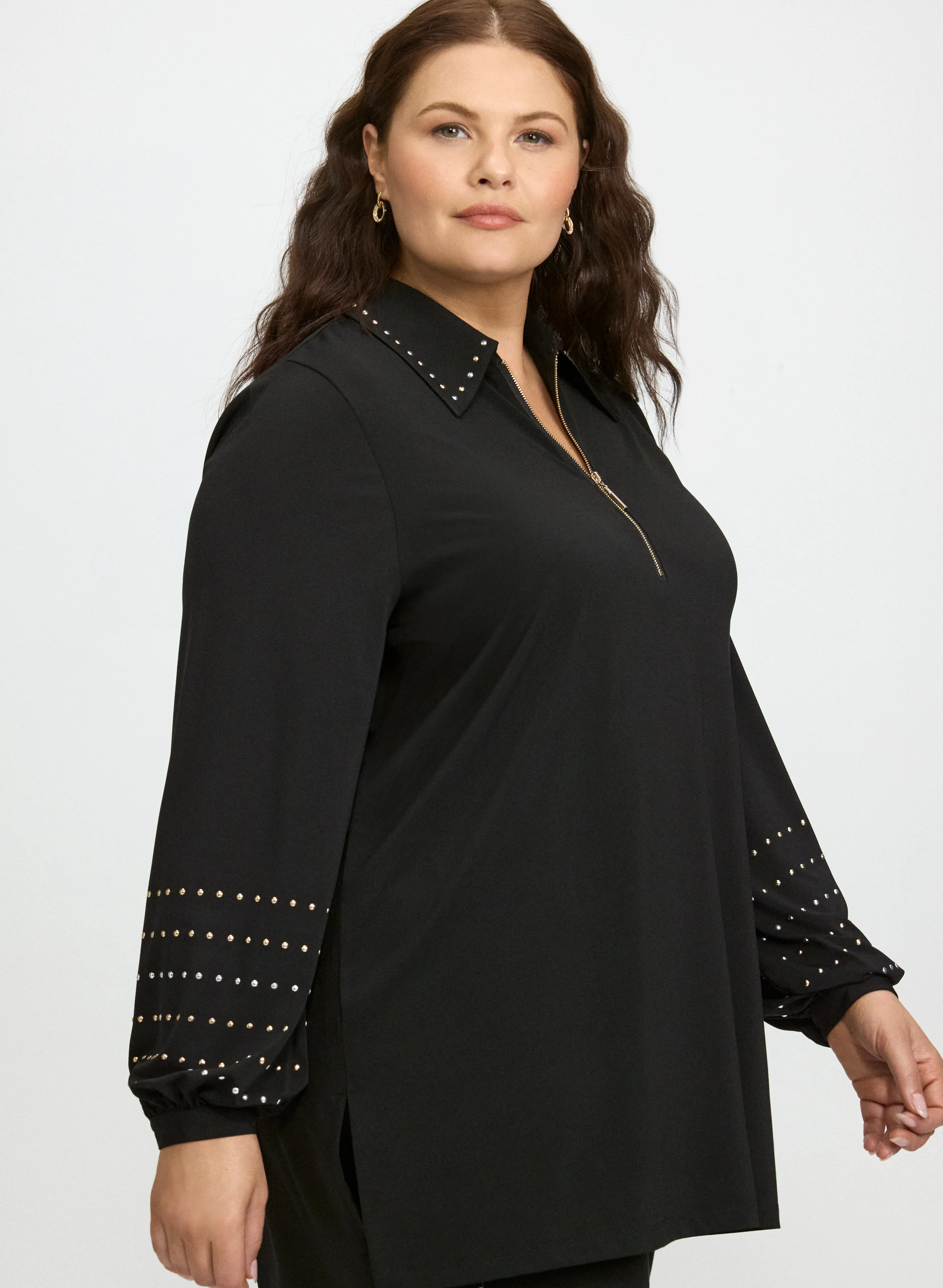 Stud Detail Tunic - Image 2