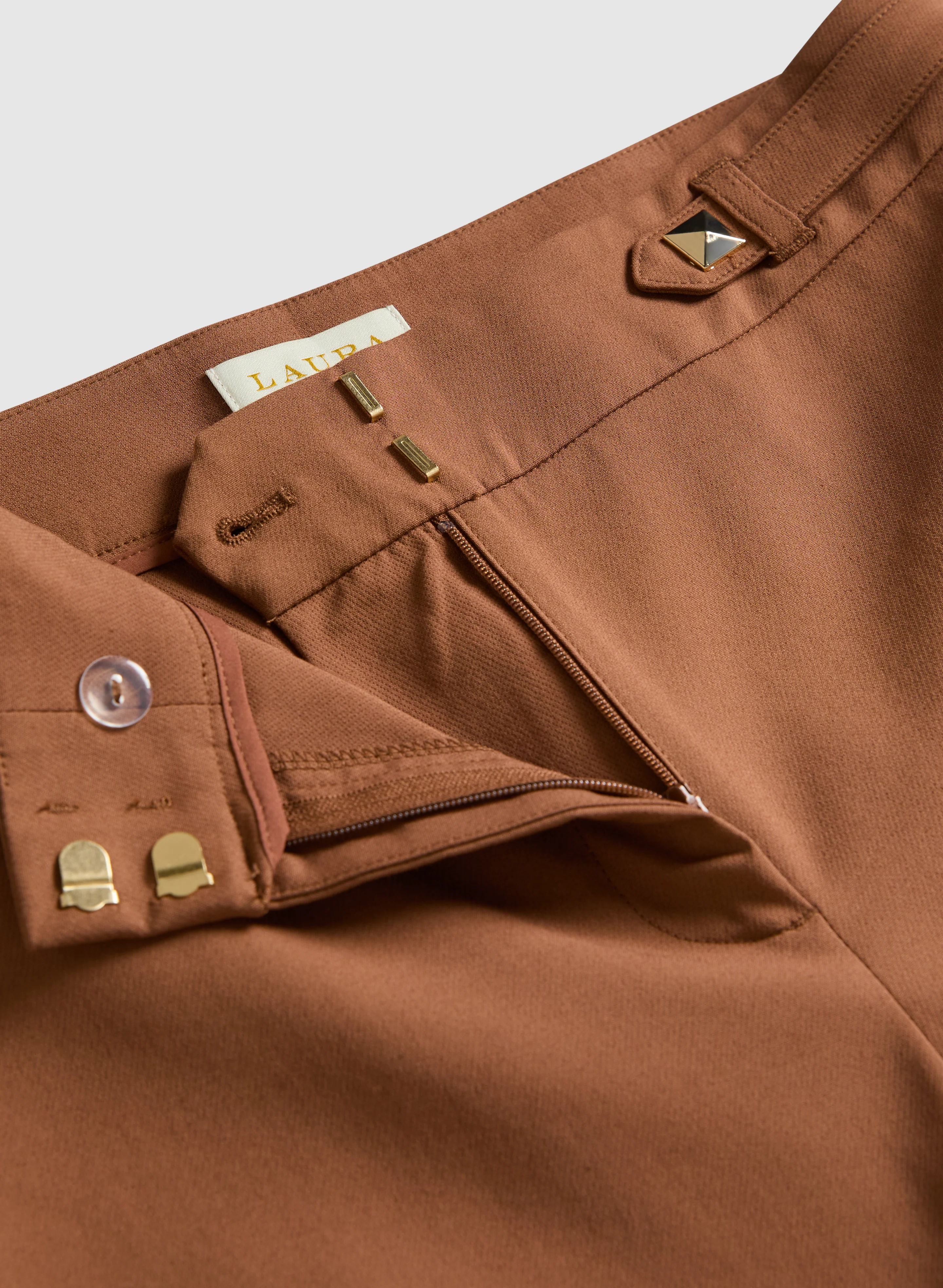 Studded Cotton-Blend Capris - Image 7