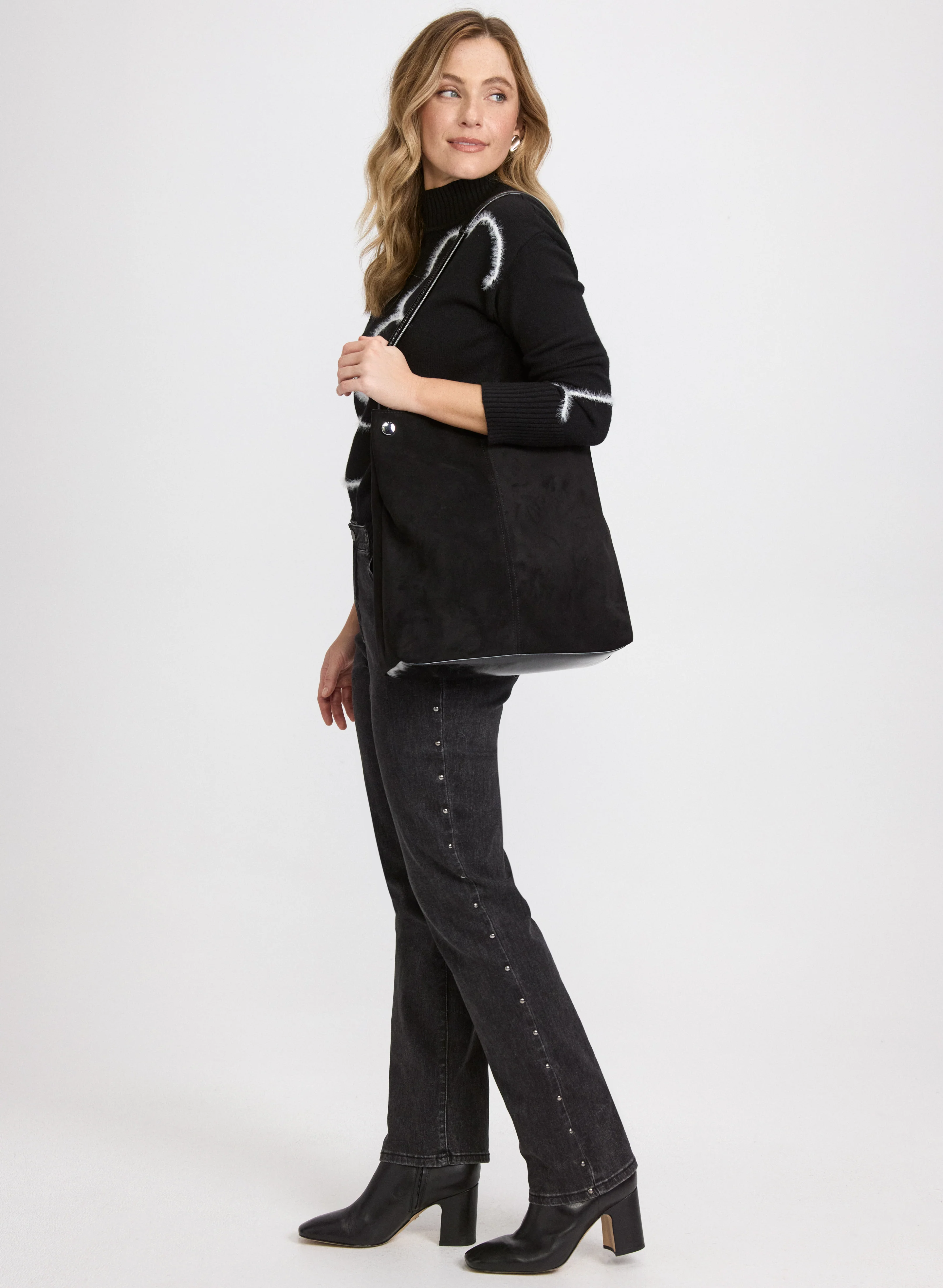 Studded Straight-Leg Jeans - Image 3