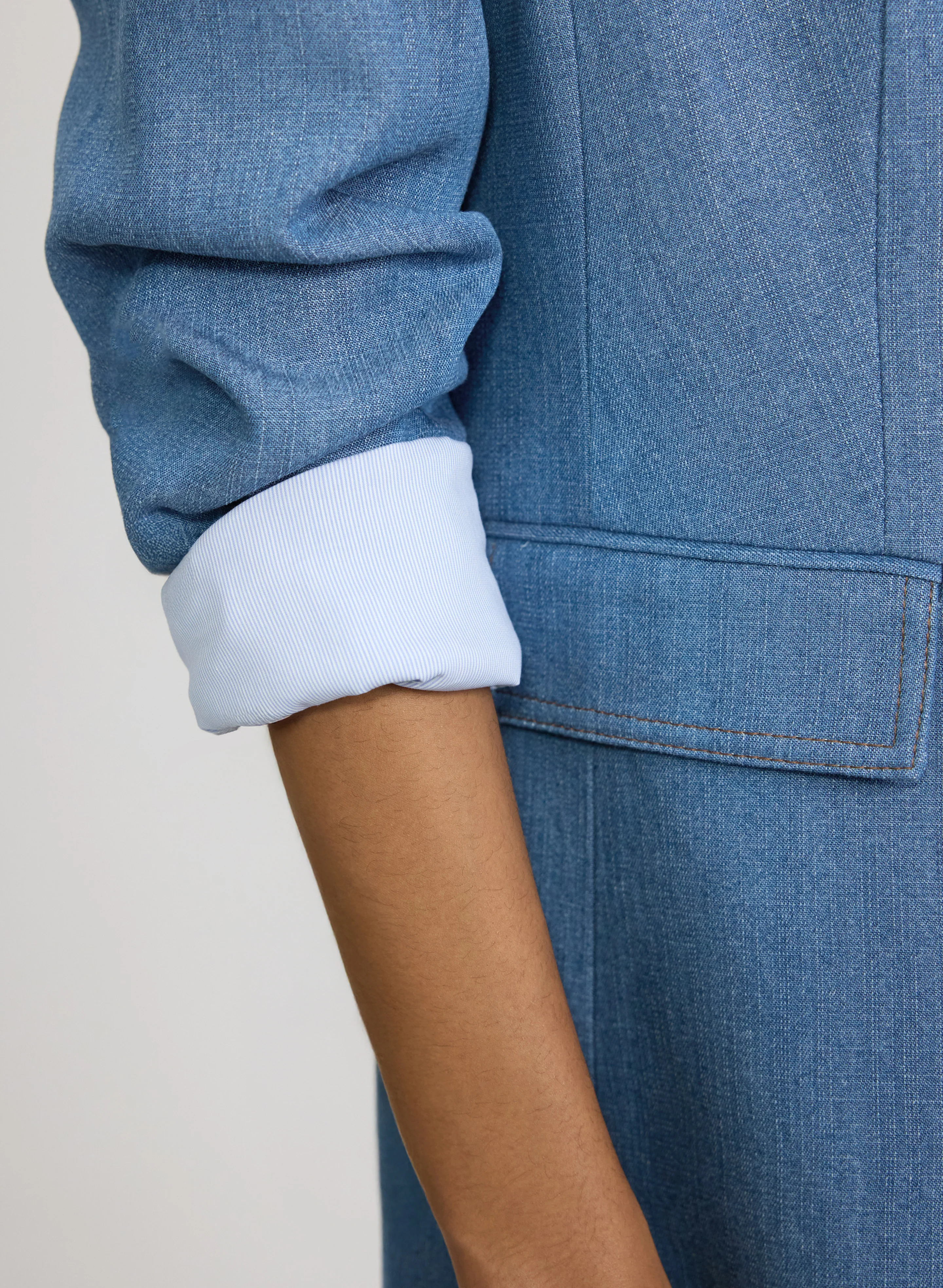 Lyocell-Denim Blazer - Image 8