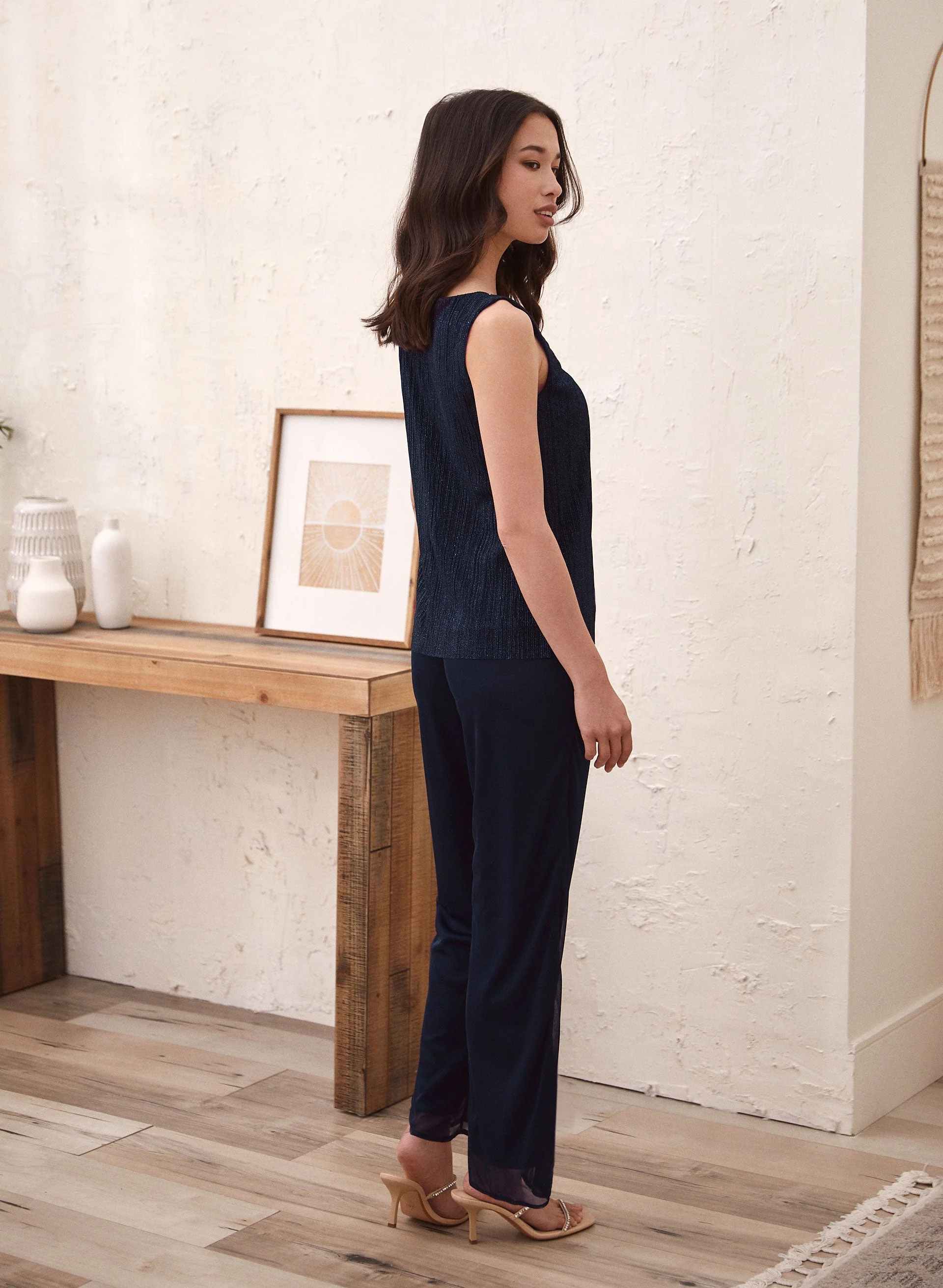 Three-Piece Tank, Jacket & Pants Set - Image 3