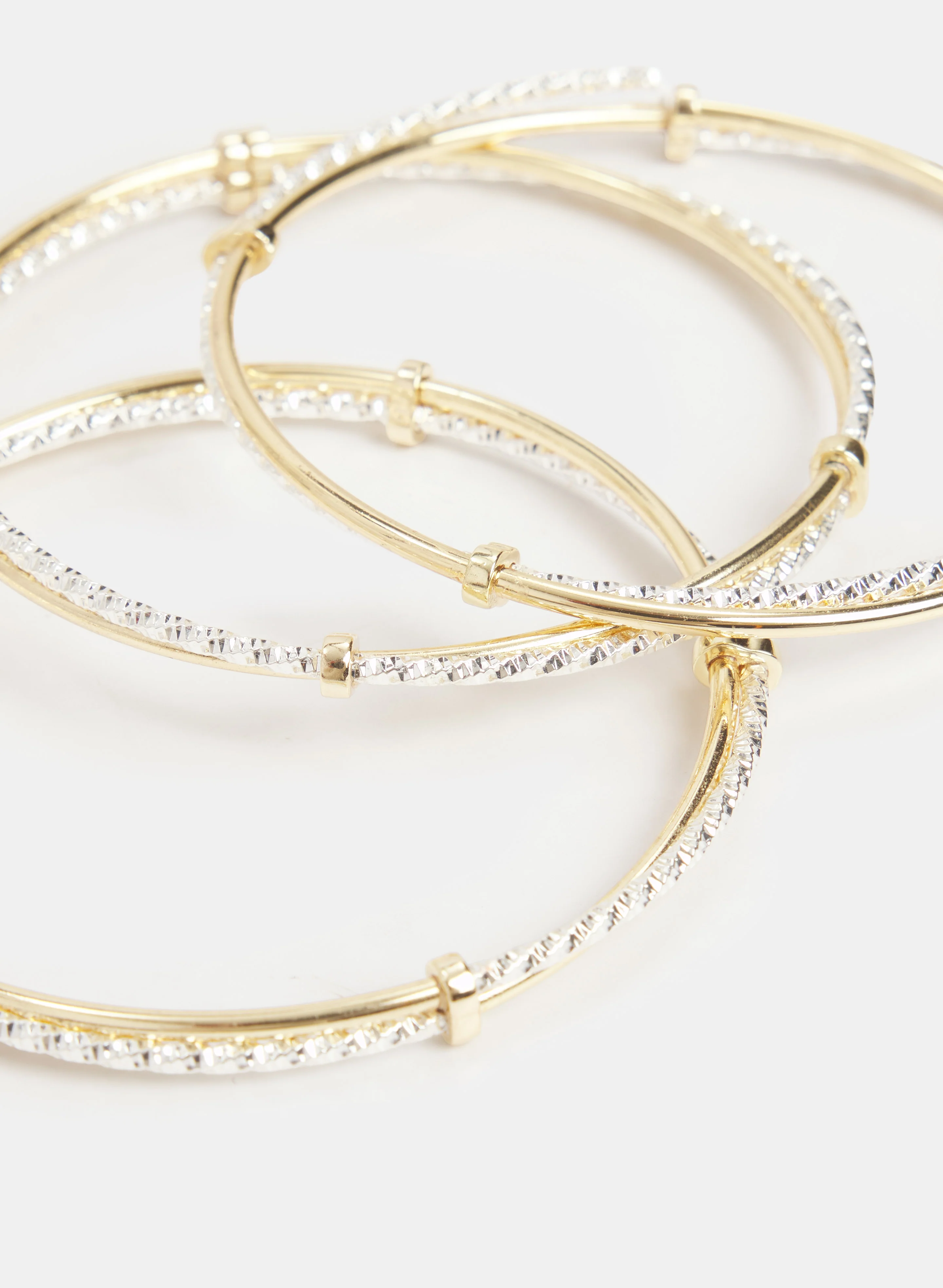 Three-Row Bangle Bracelet - Image 2