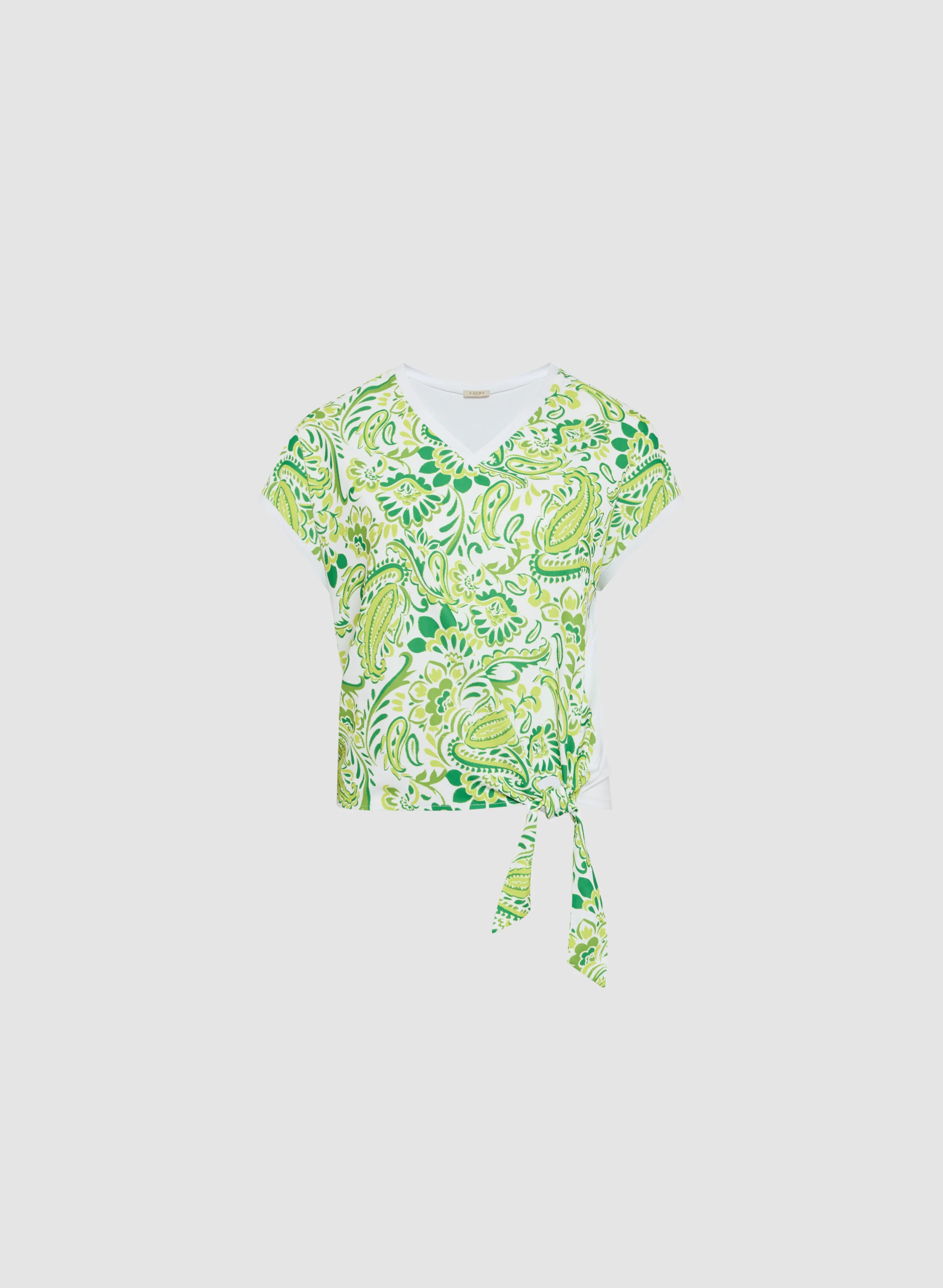 Tie Detail Drop-Shoulder Top - Image 6