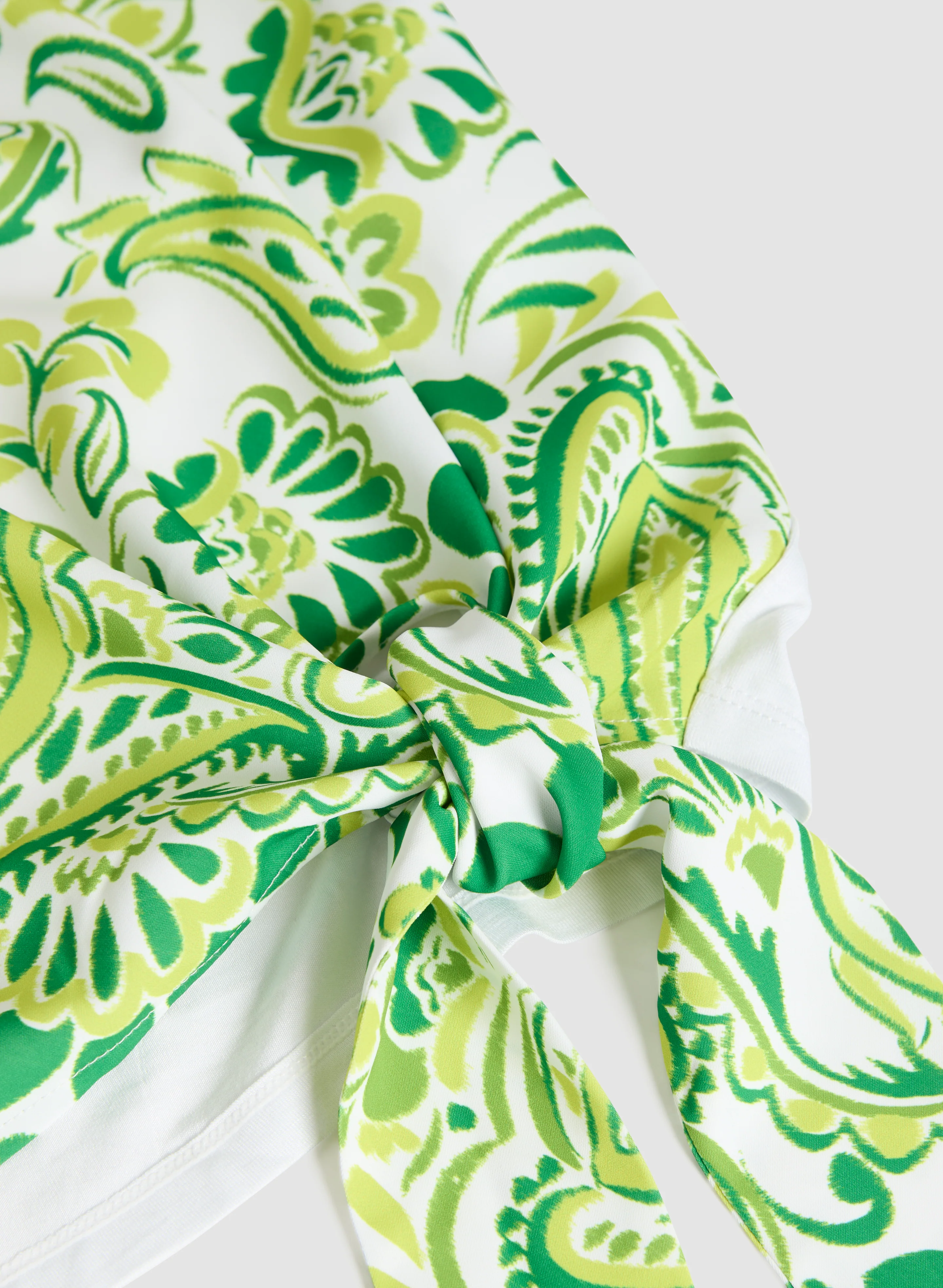 Tie Detail Drop-Shoulder Top - Image 7