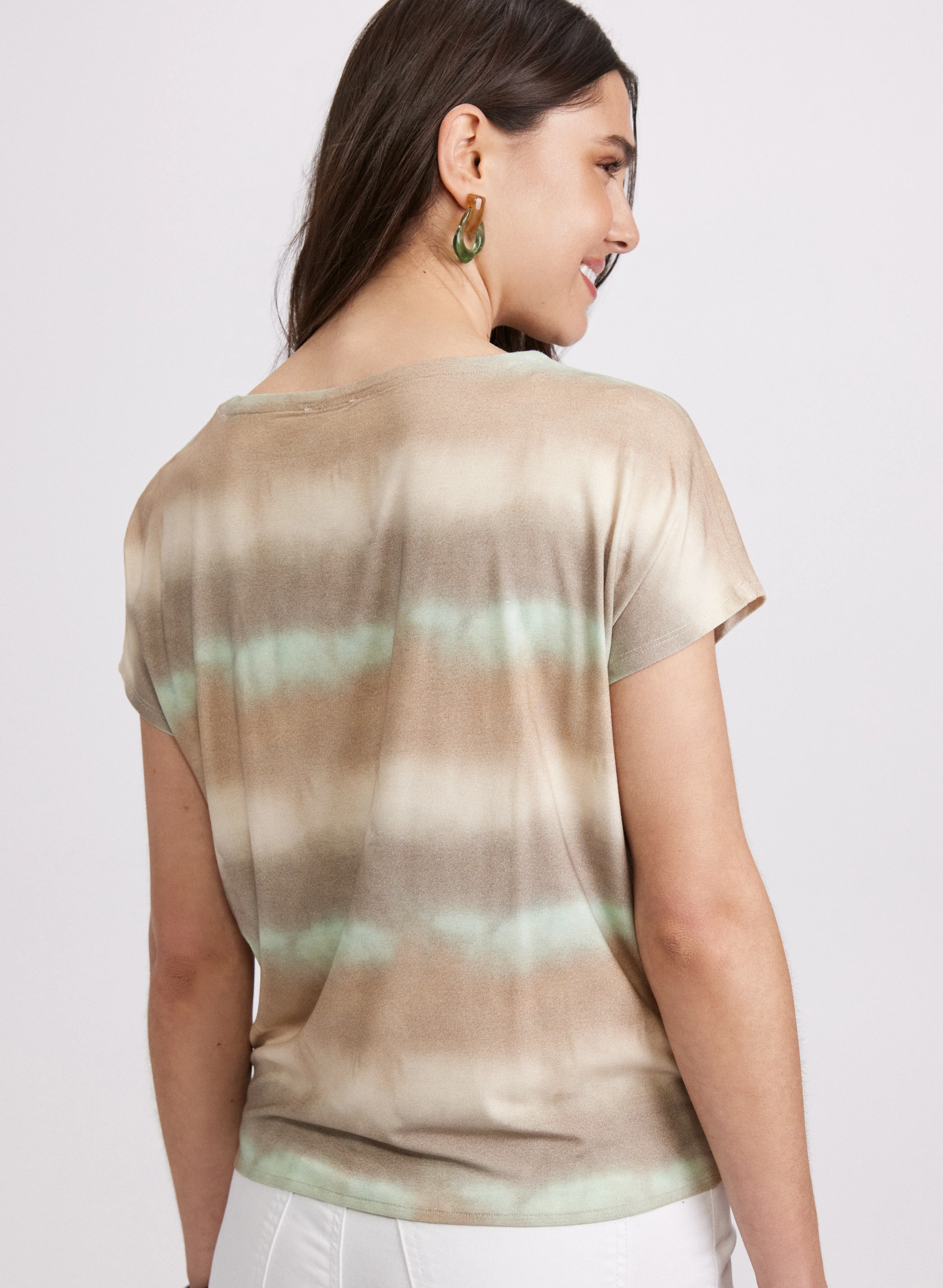 Tie-Dye Print T-Shirt - Image 4