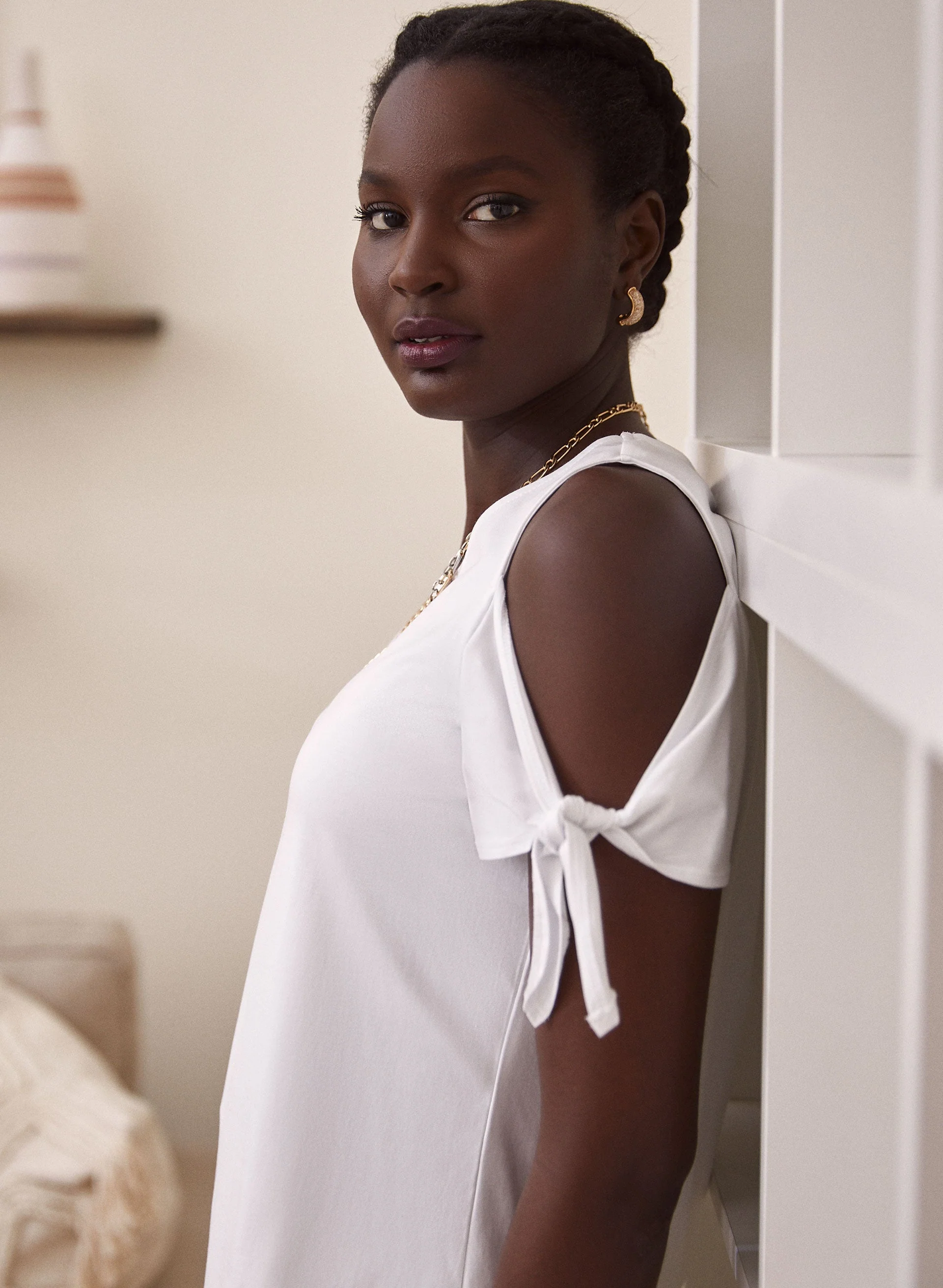 Tie Sleeve Top - Image 3