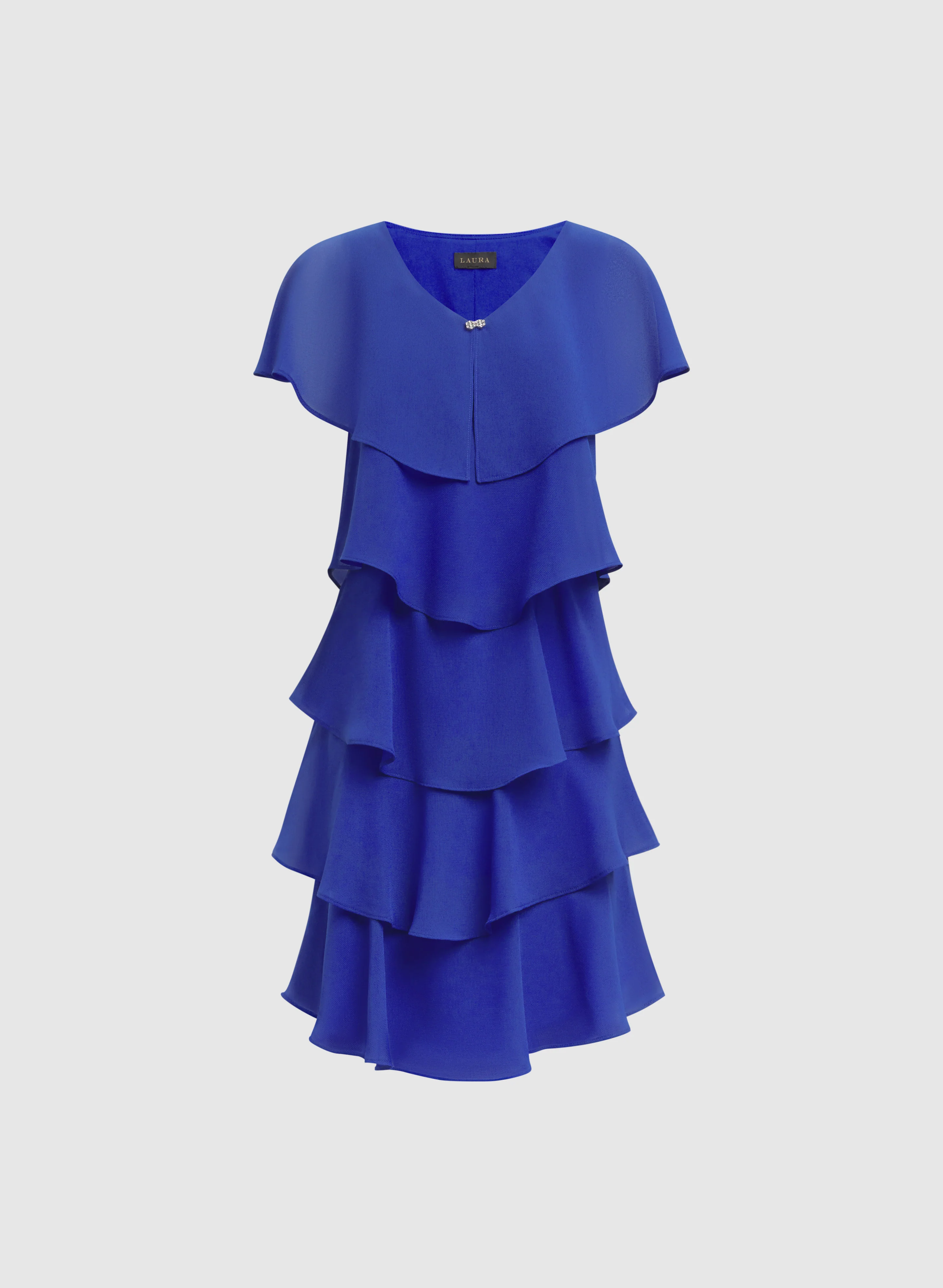 Tiered Capelet Dress - Image 6