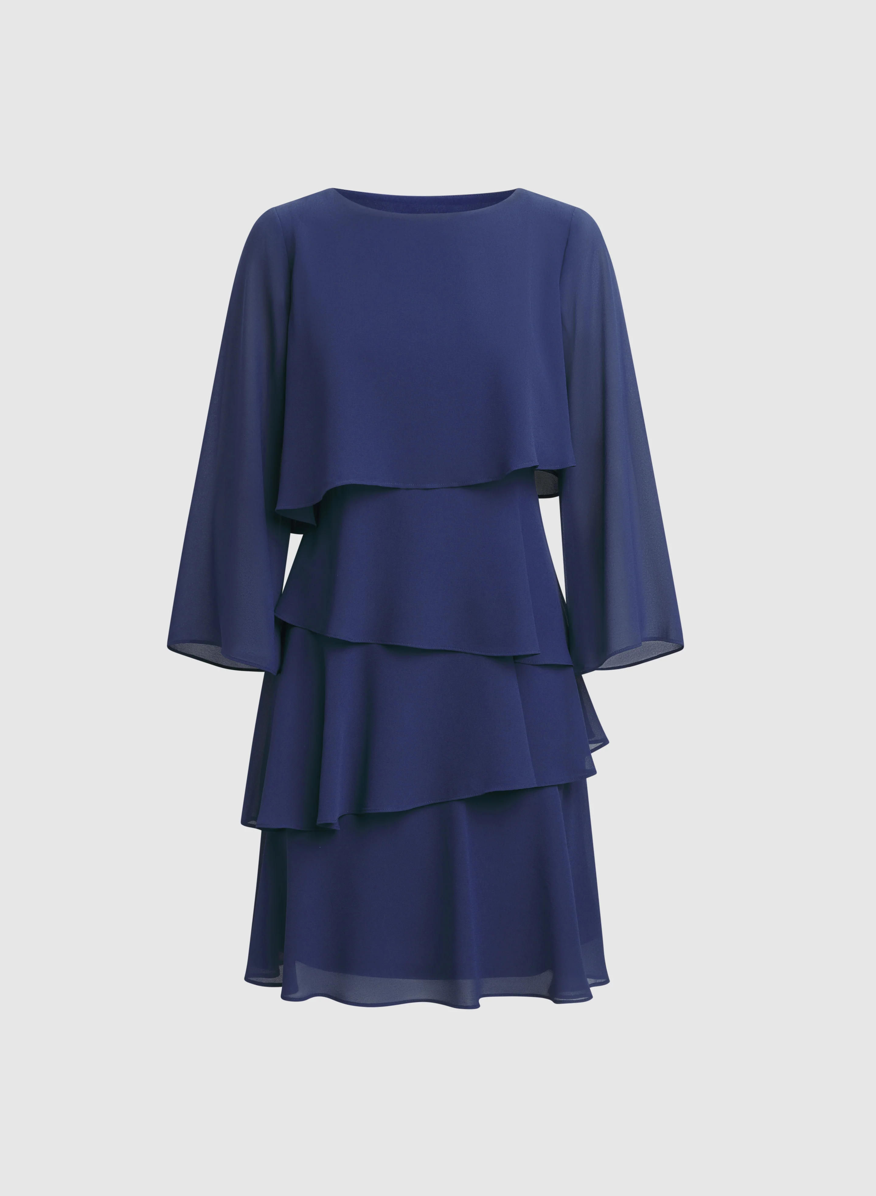 Tiered Chiffon Dress - Image 6