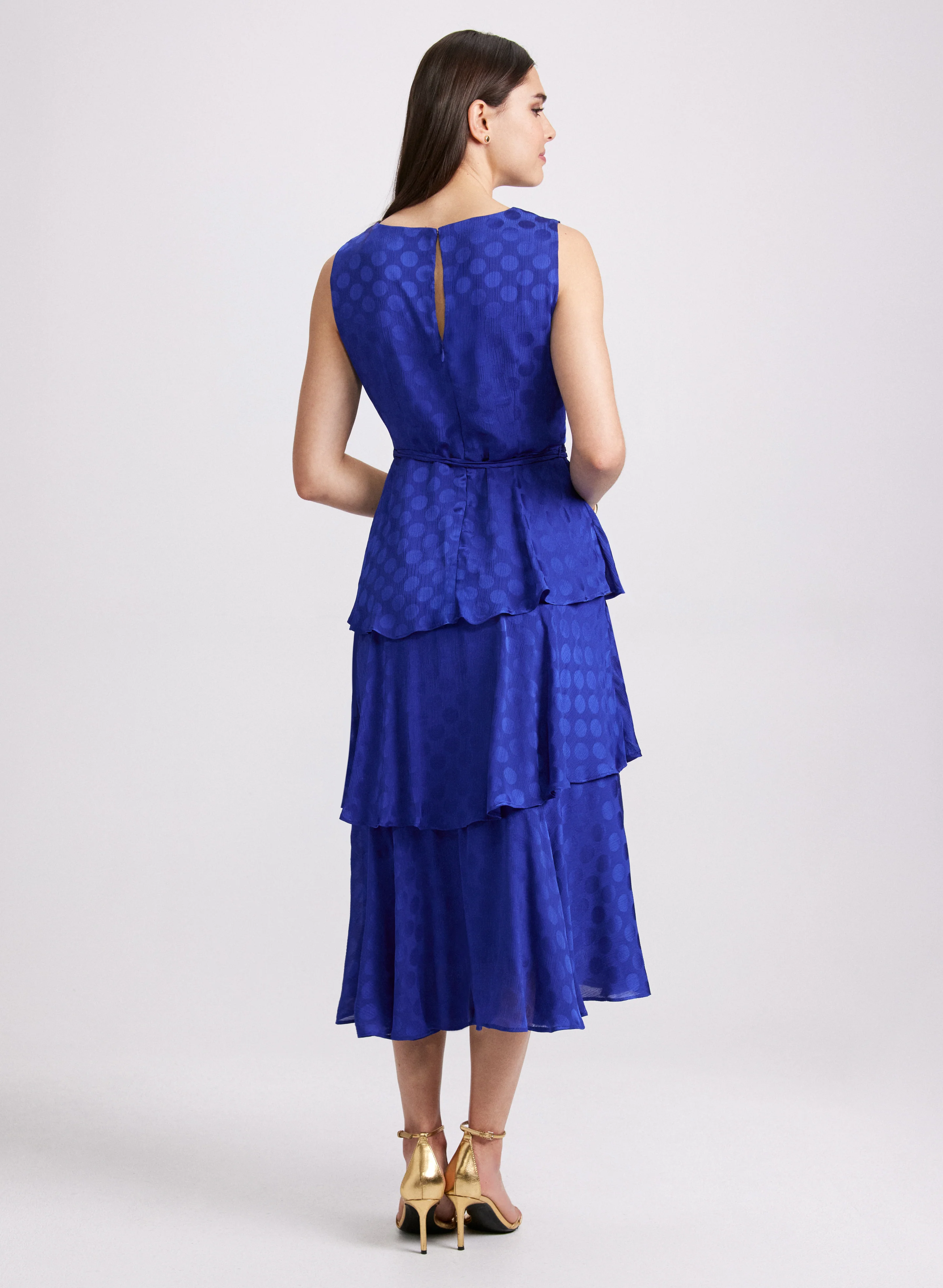 Tiered Dot Dress - Image 3