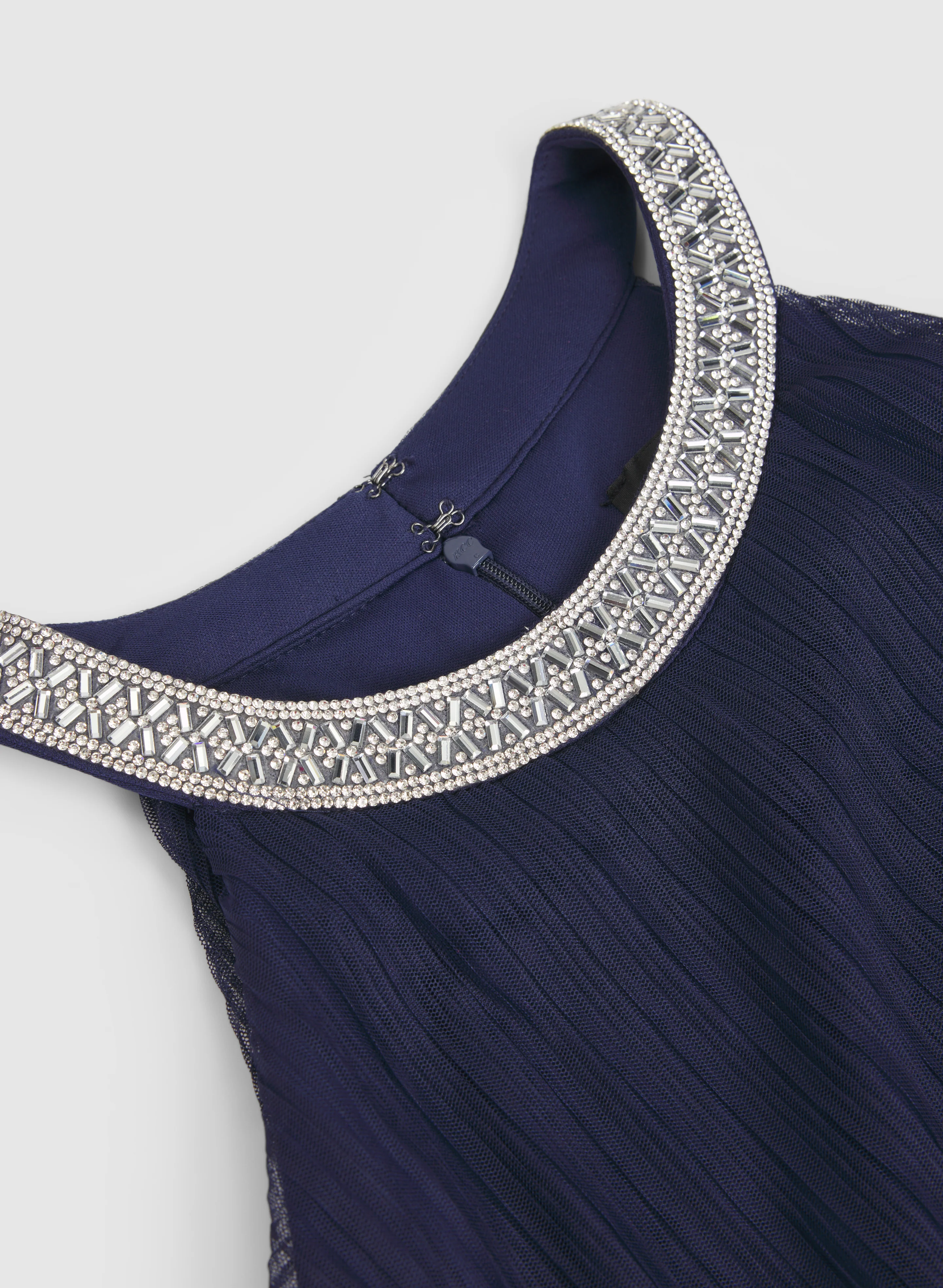 Tiered Mesh Dress - Image 7