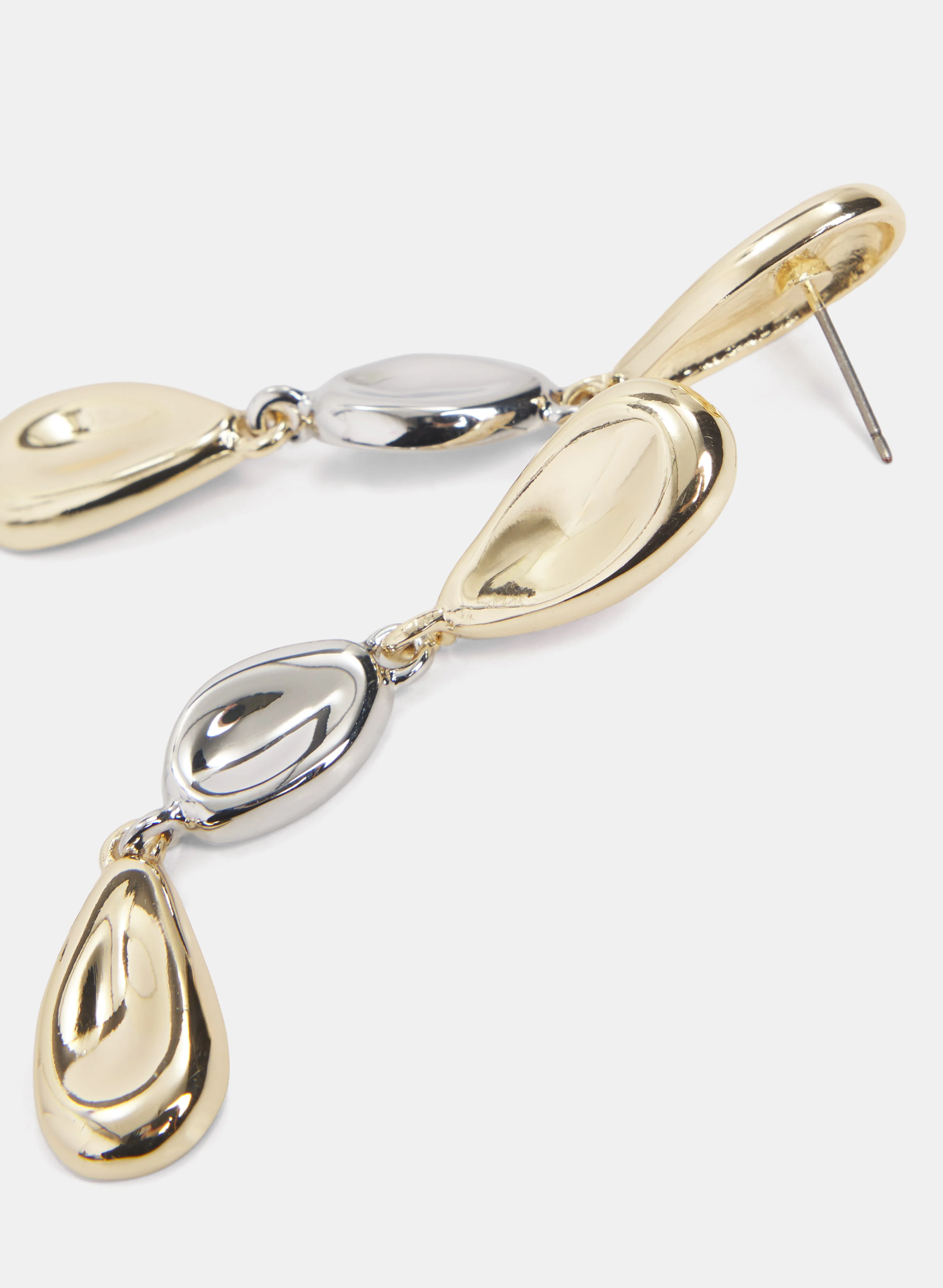Tiered Teardrop Earrings - Image 2