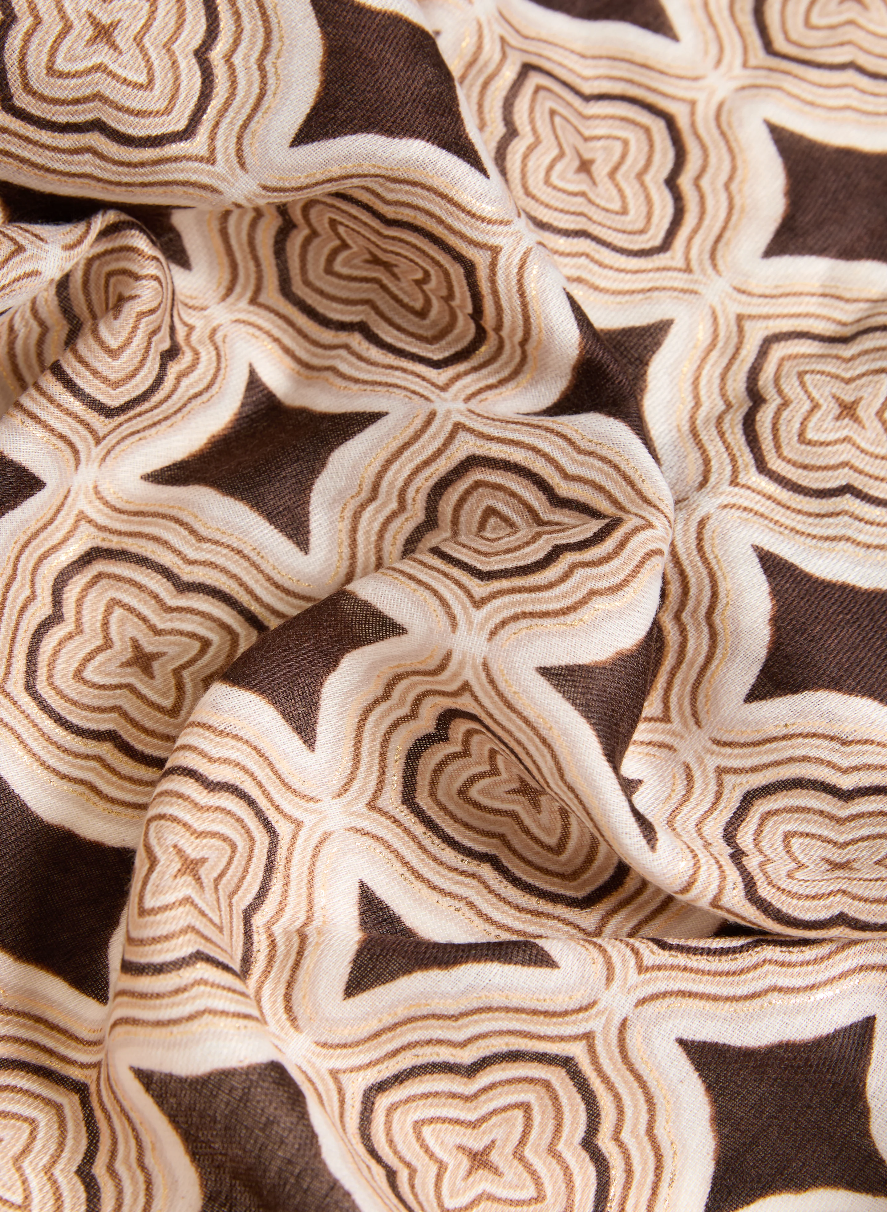 Tile Print Scarf - Image 2